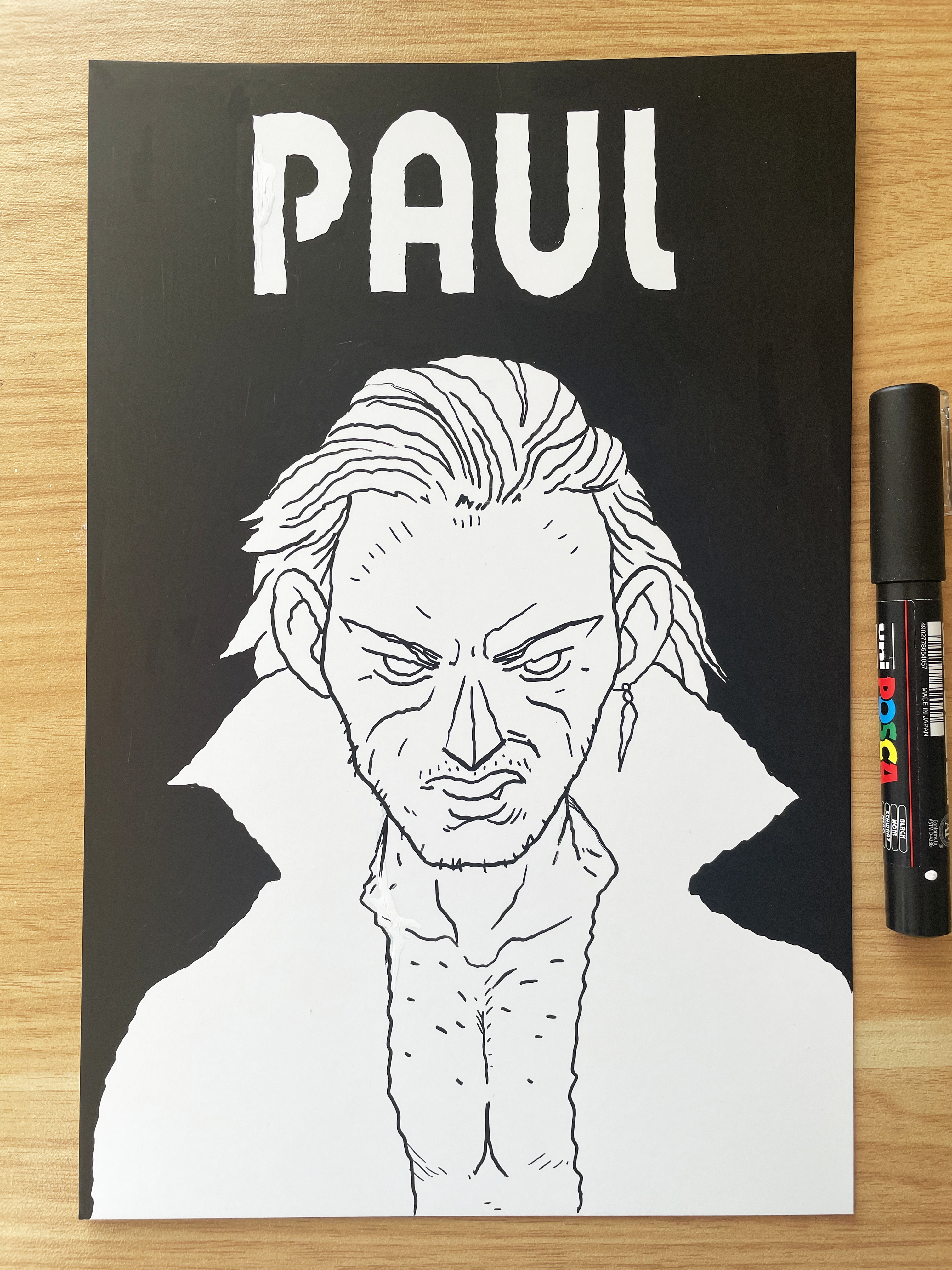 Paul Pen and Ink Illustration