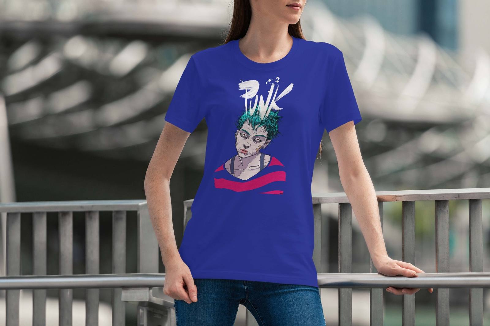 Punk rock design Dark T-Shirt Selection