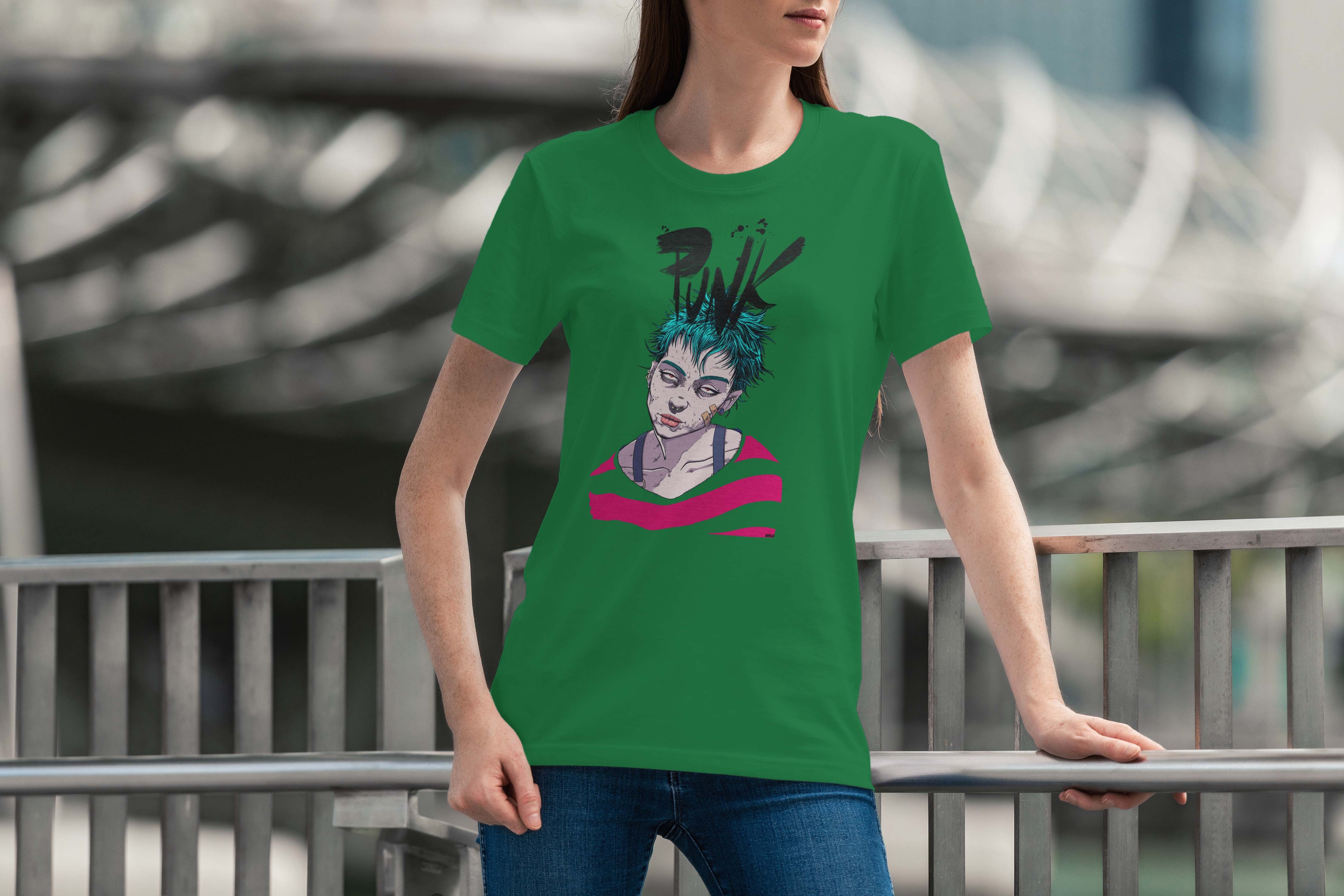 Punk rock design Light T-Shirt Collection