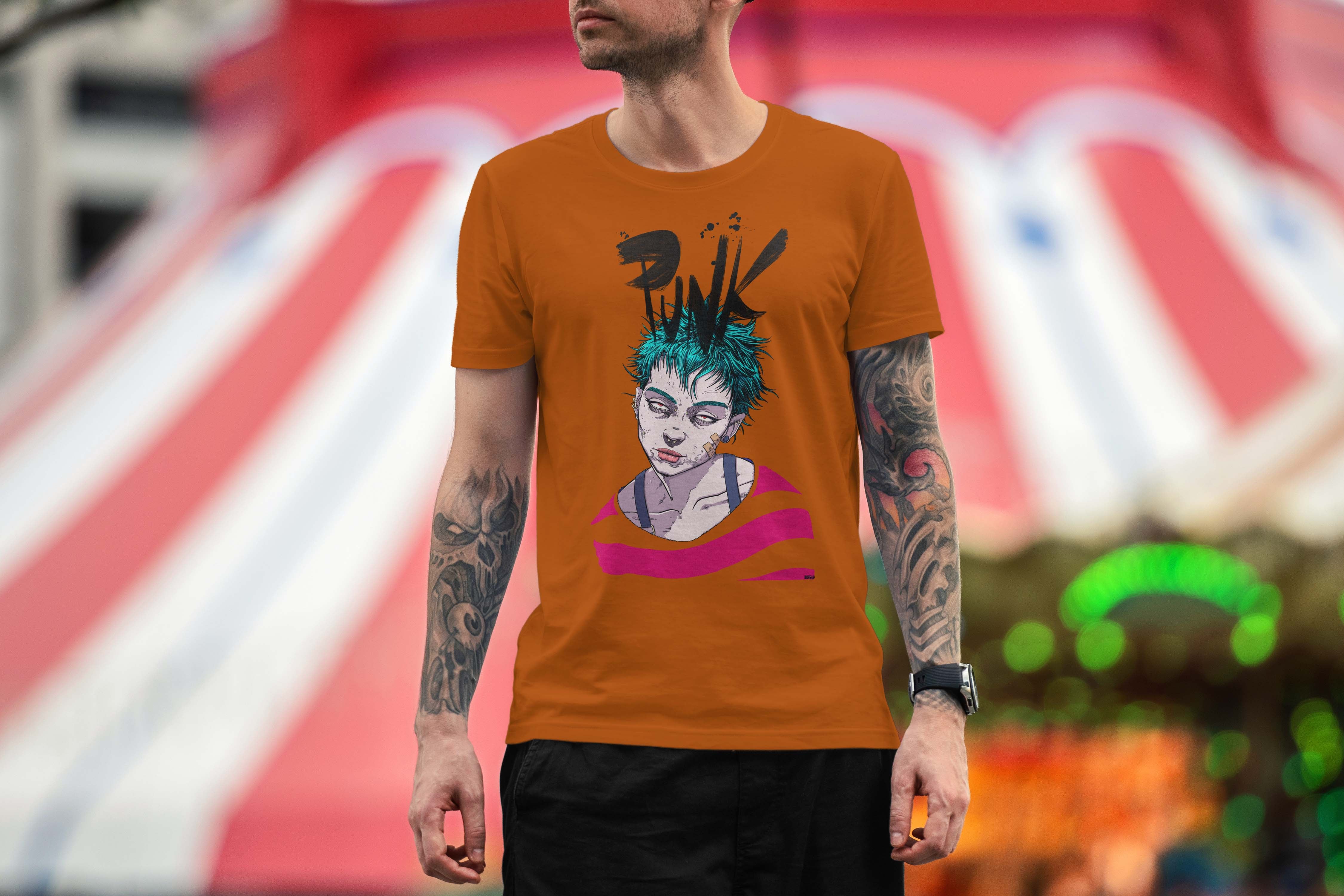 Punk rock design Light T-Shirt Collection