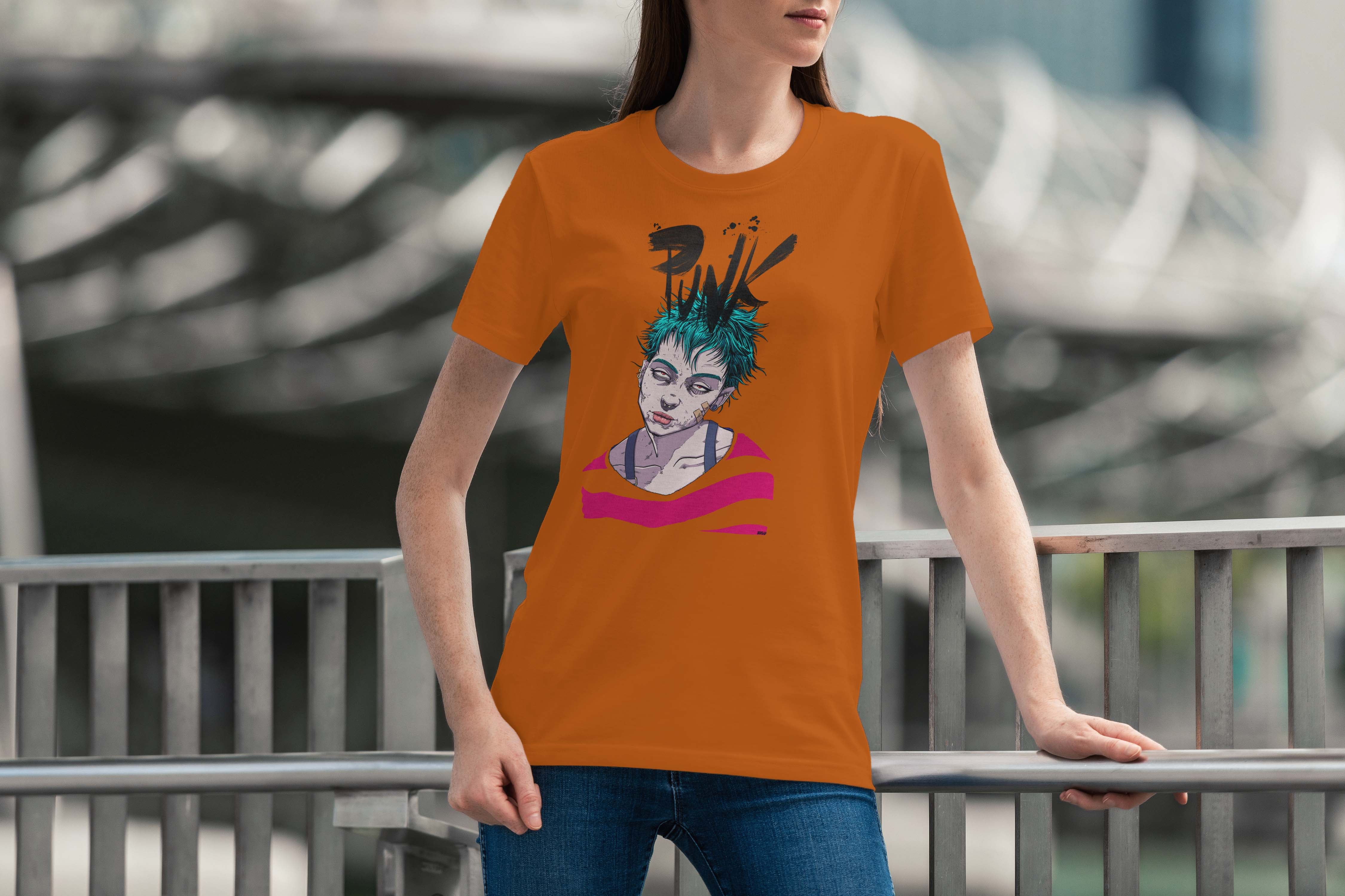 Punk rock design Light T-Shirt Collection