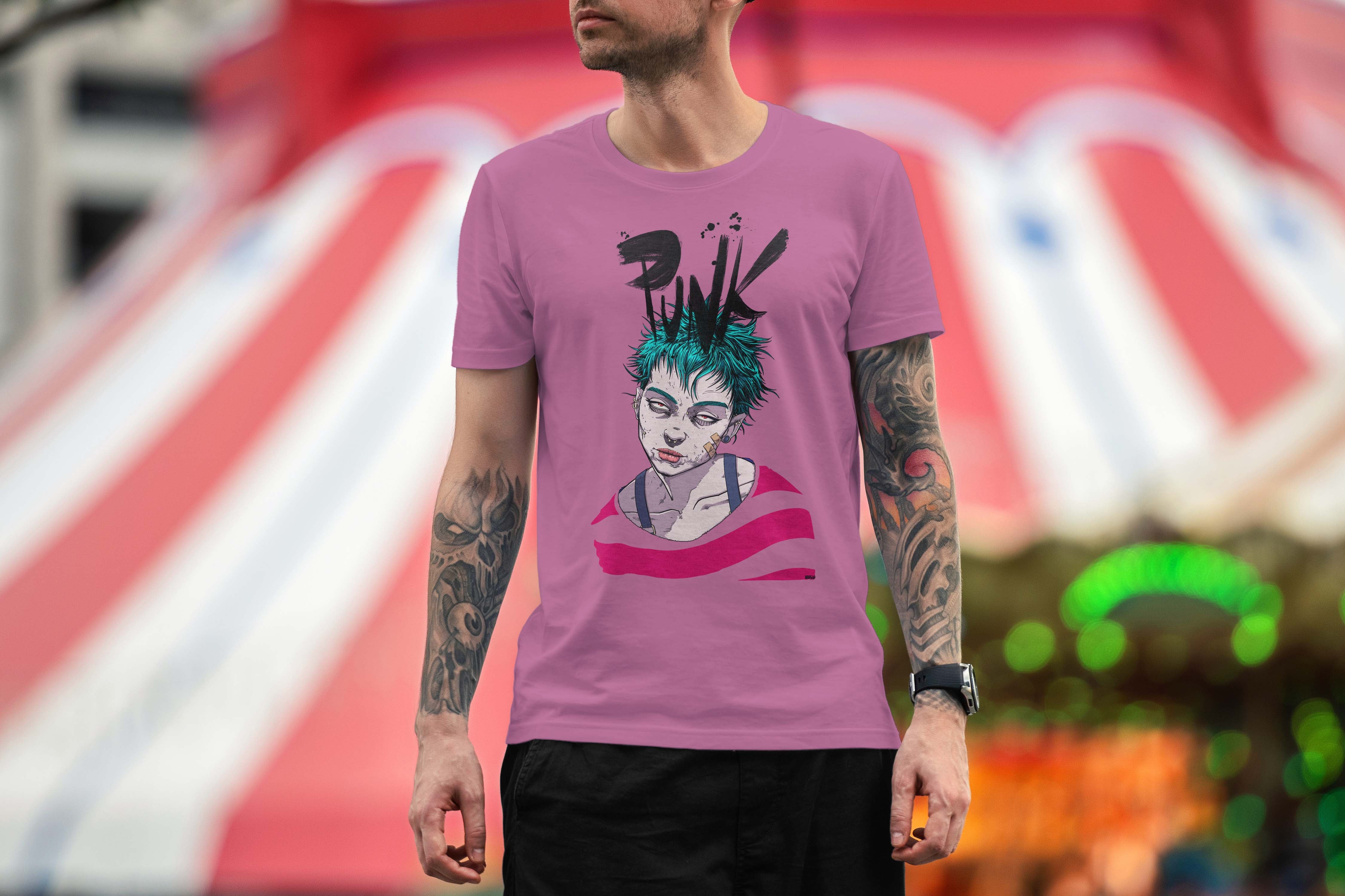Punk rock design Light T-Shirt Collection