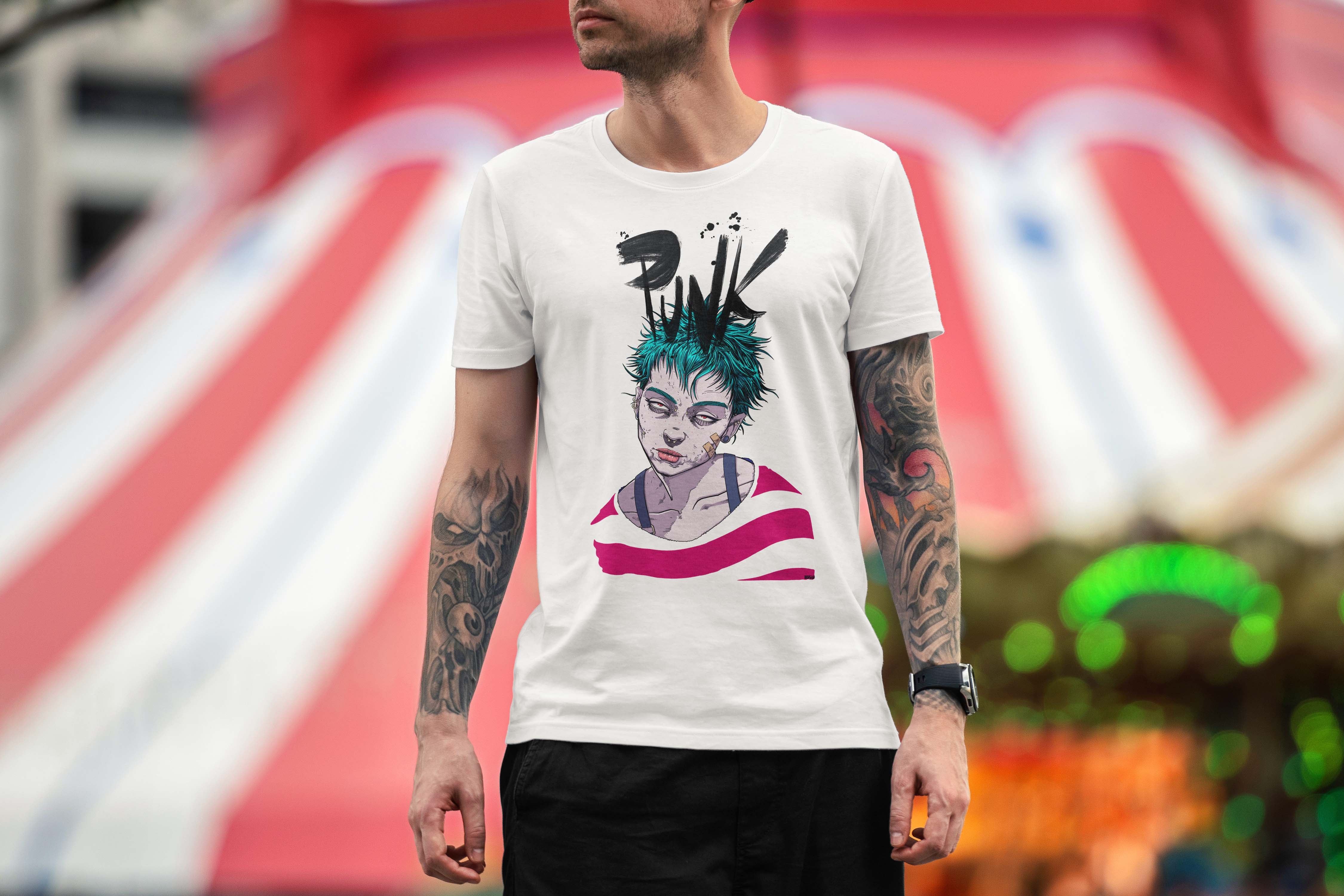 Punk rock design Light T-Shirt Collection