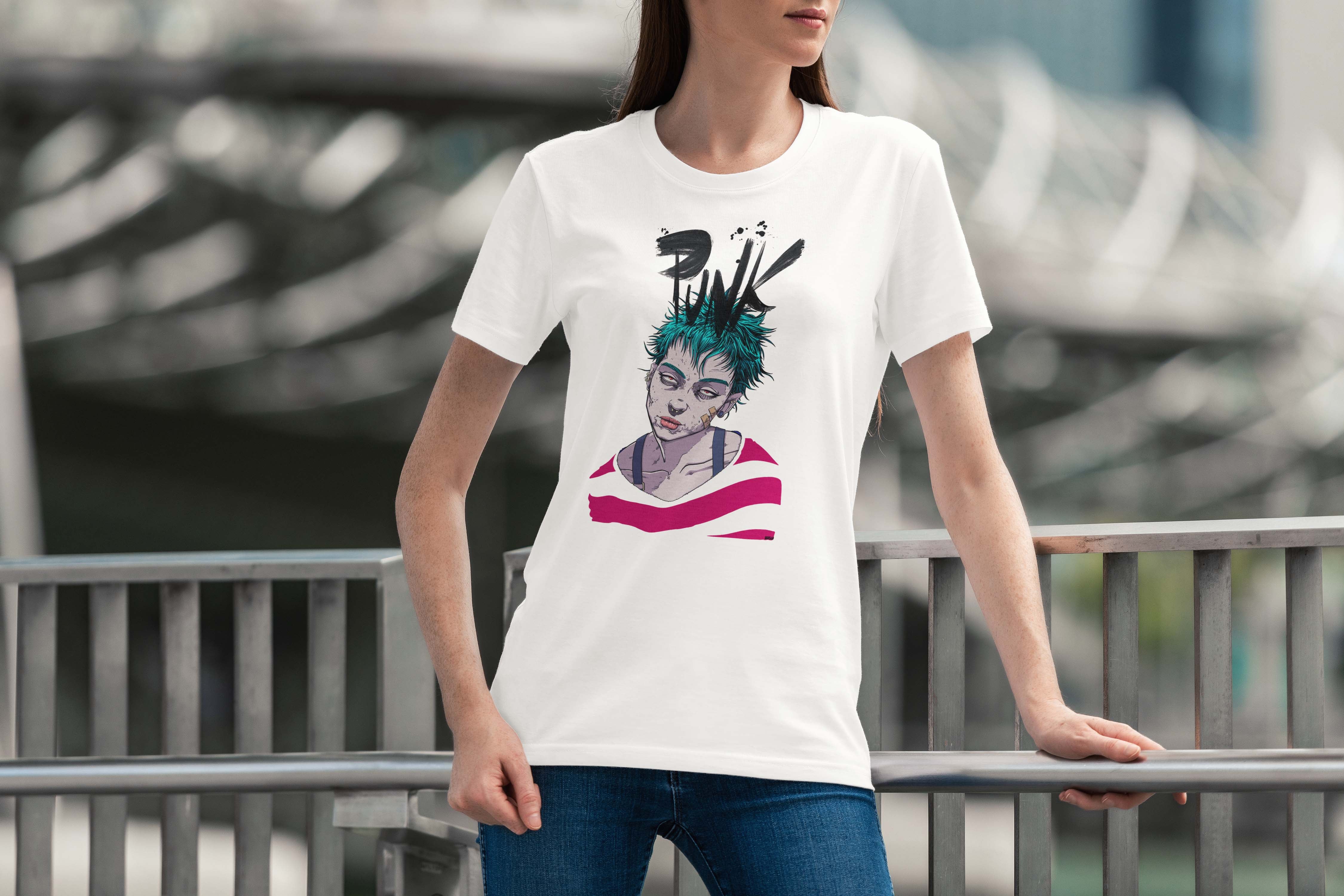 Punk rock design Light T-Shirt Collection