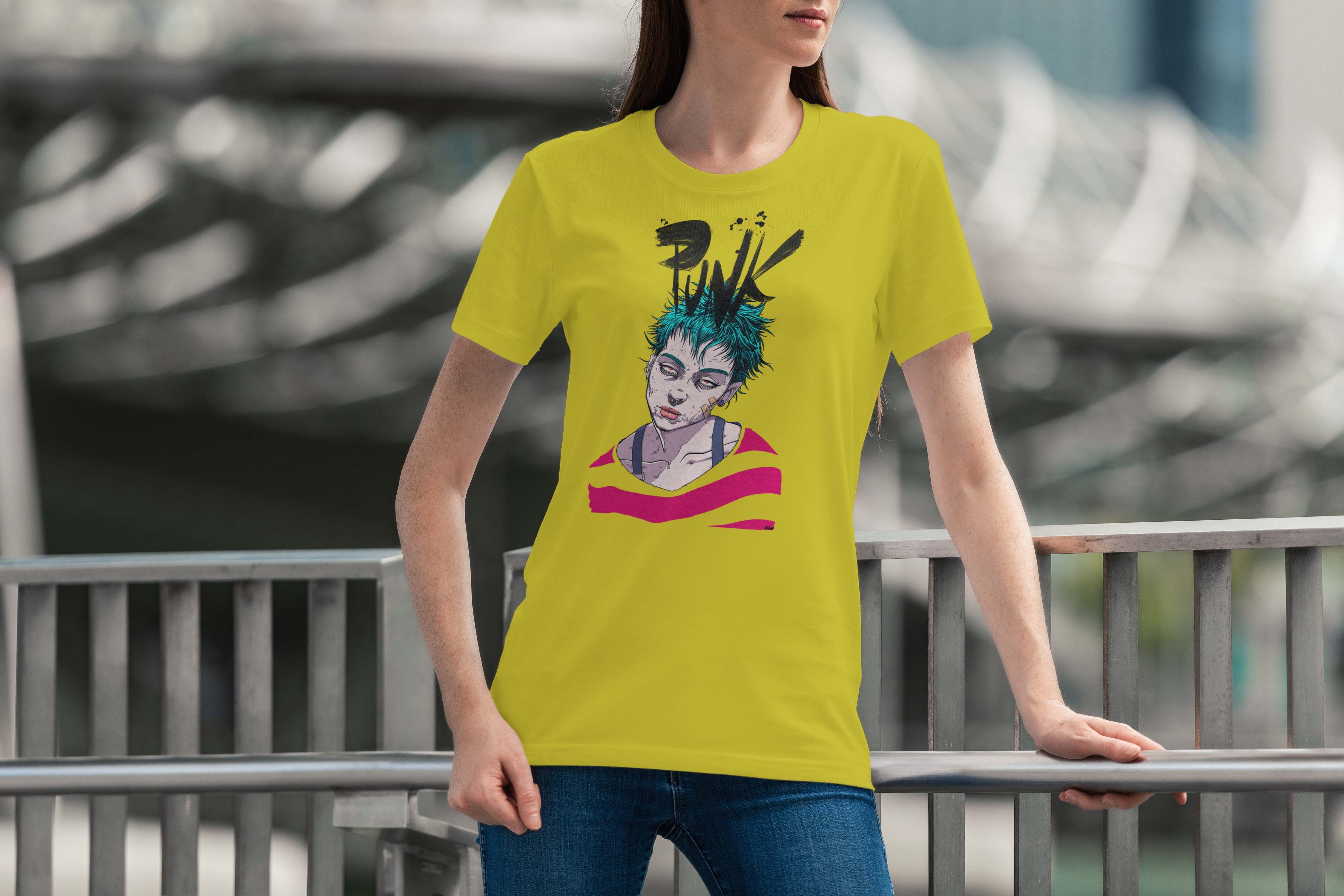 Punk rock design Light T-Shirt Collection