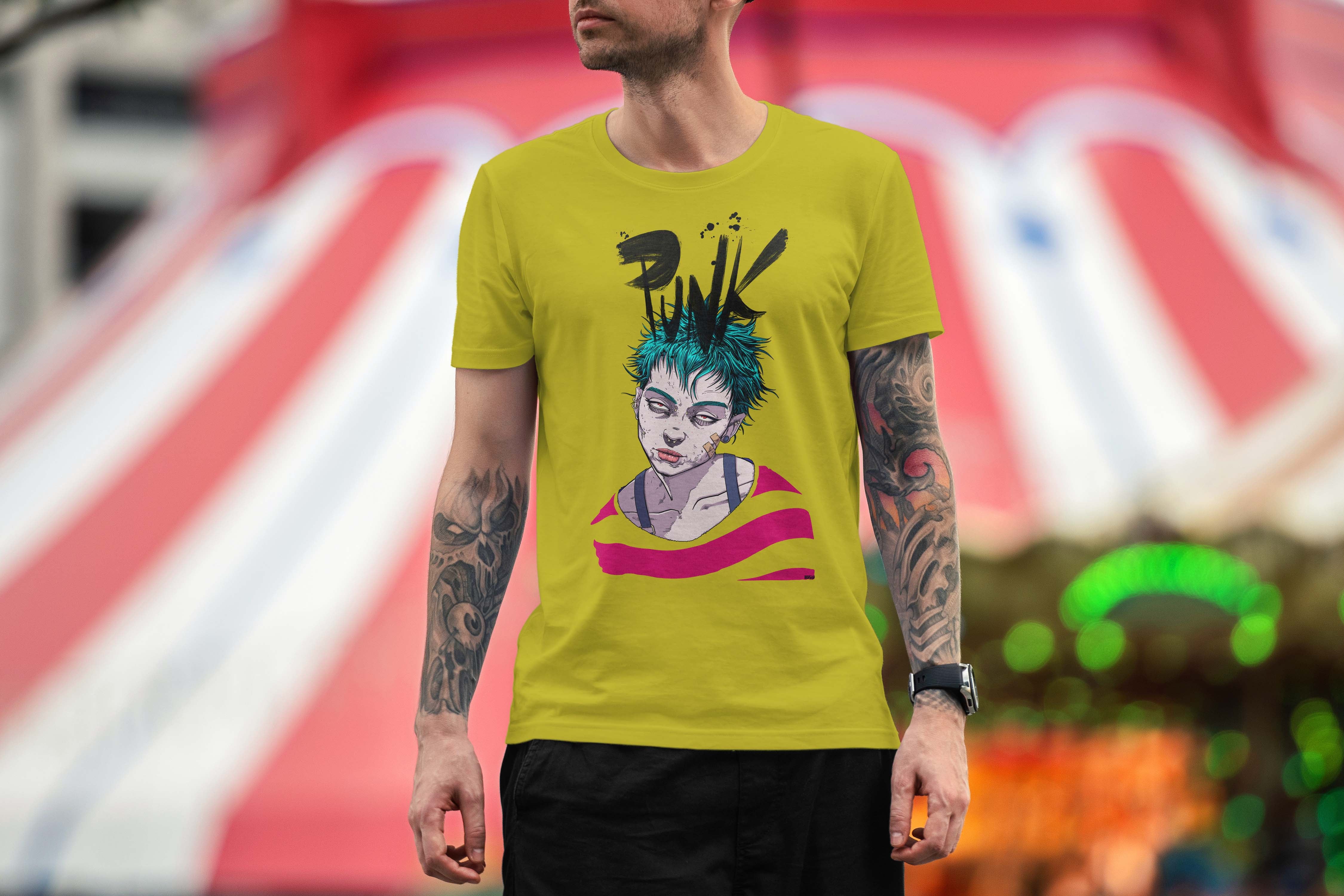 Punk rock design Light T-Shirt Collection