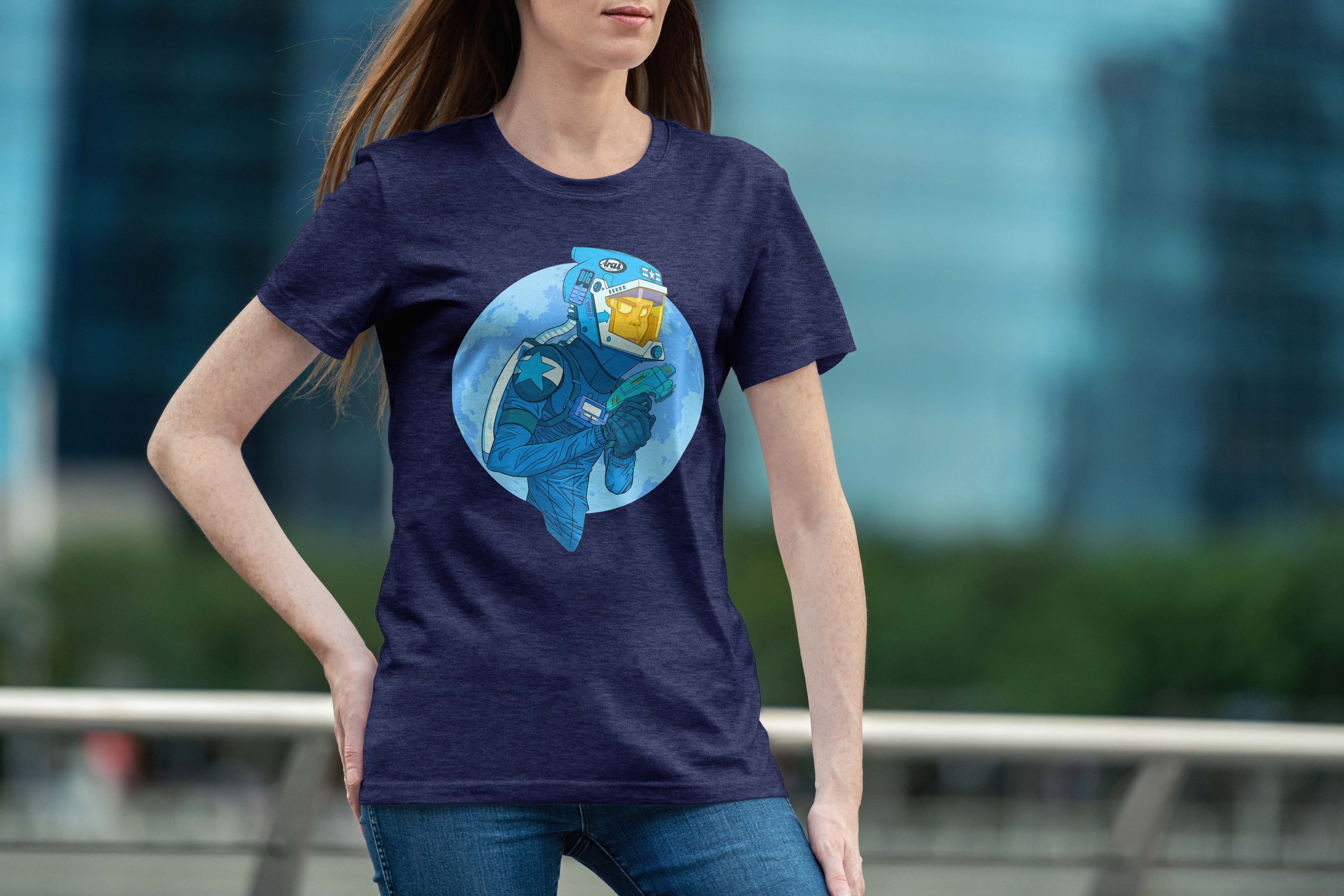 Ray Gun 2 retro sci-fi T-Shirt