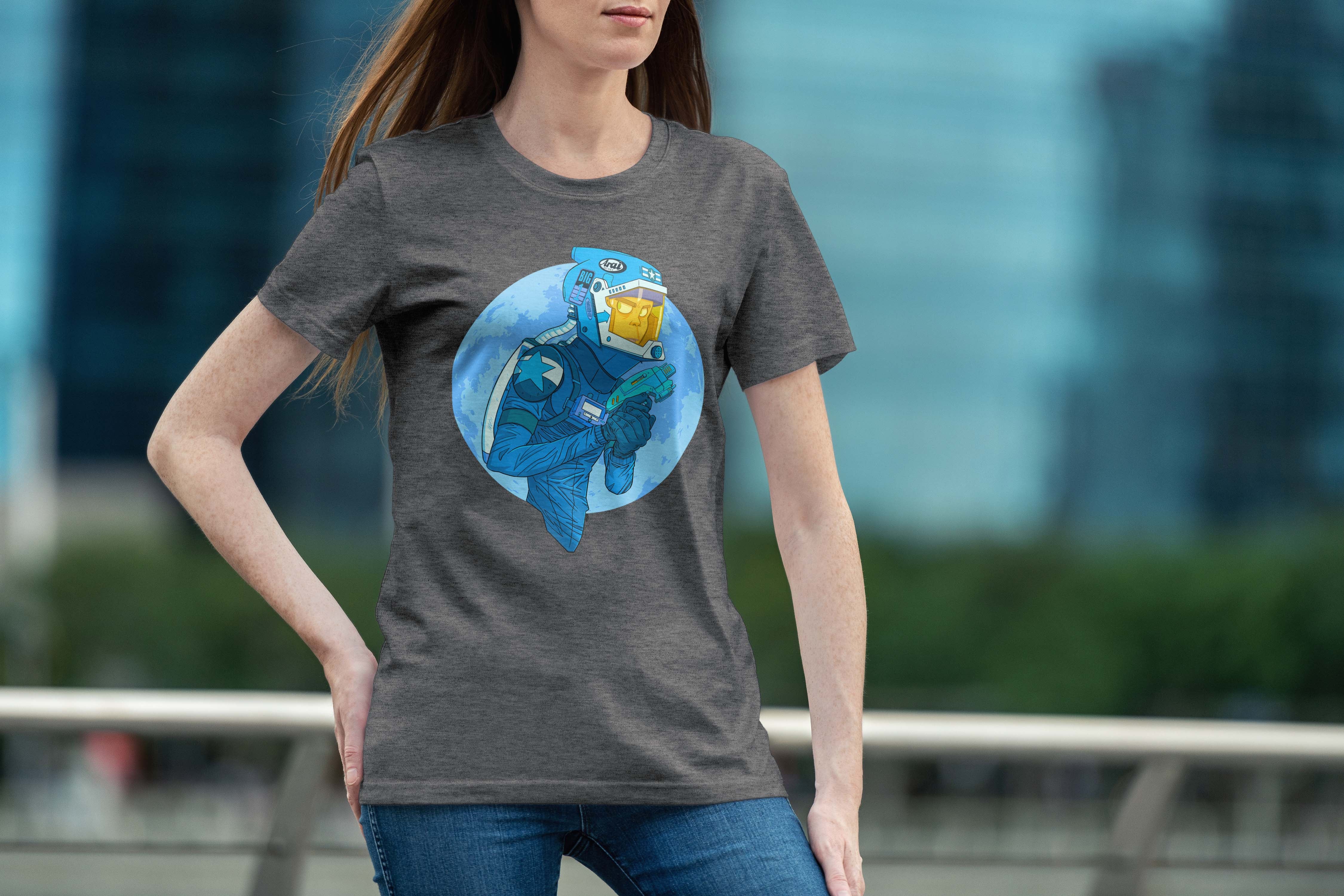 Ray Gun 2 retro sci-fi T-Shirt