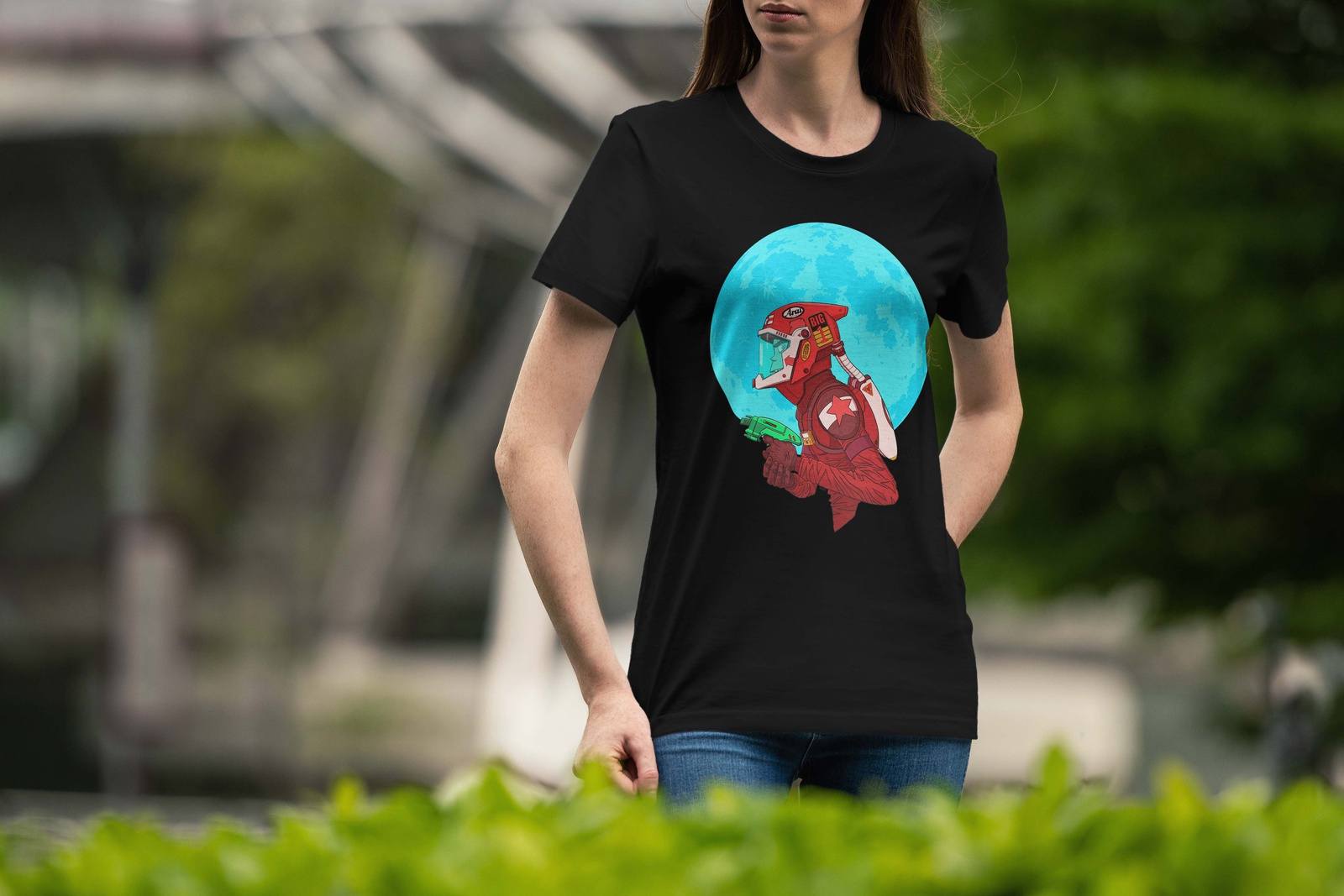 Ray Gun retro sci-fi T-Shirt