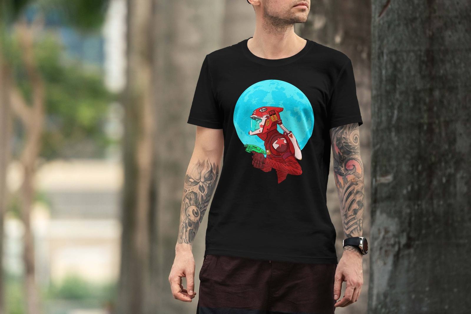 Ray Gun retro sci-fi T-Shirt