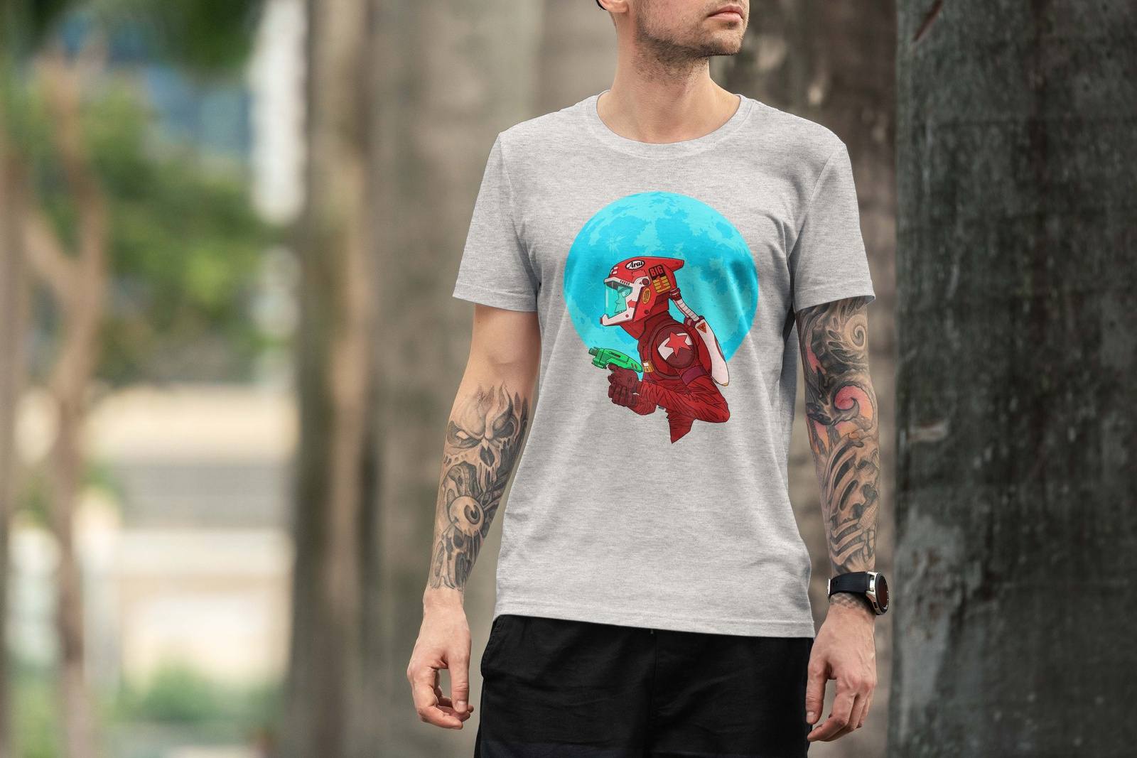 Ray Gun retro sci-fi T-Shirt