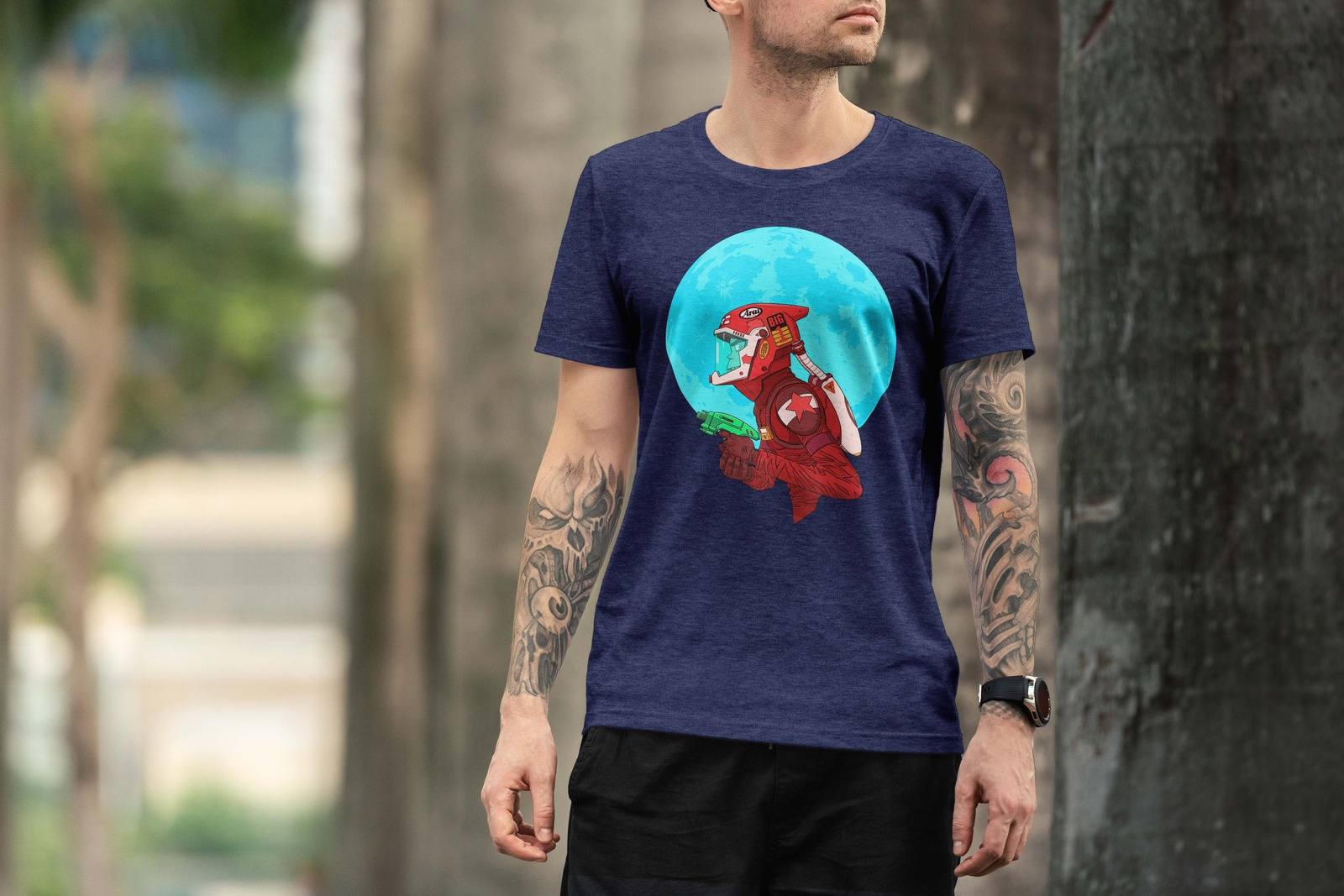 Ray Gun retro sci-fi T-Shirt