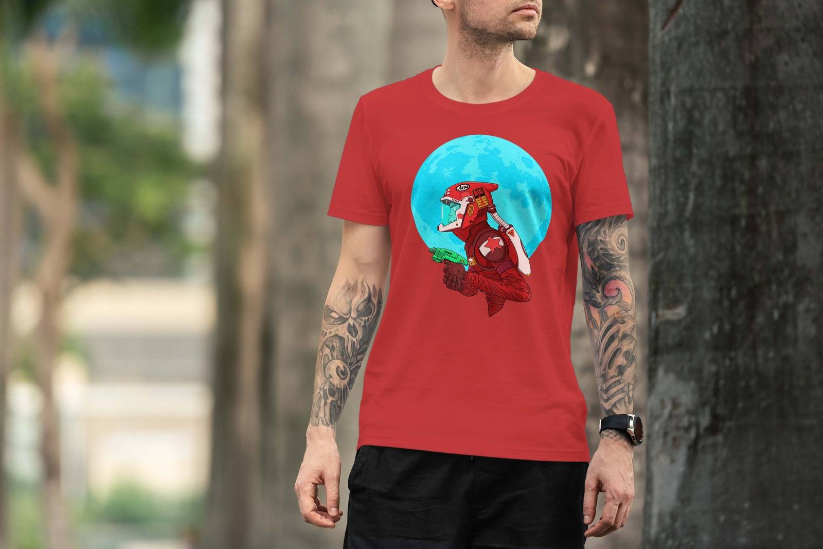 Ray Gun retro sci-fi T-Shirt