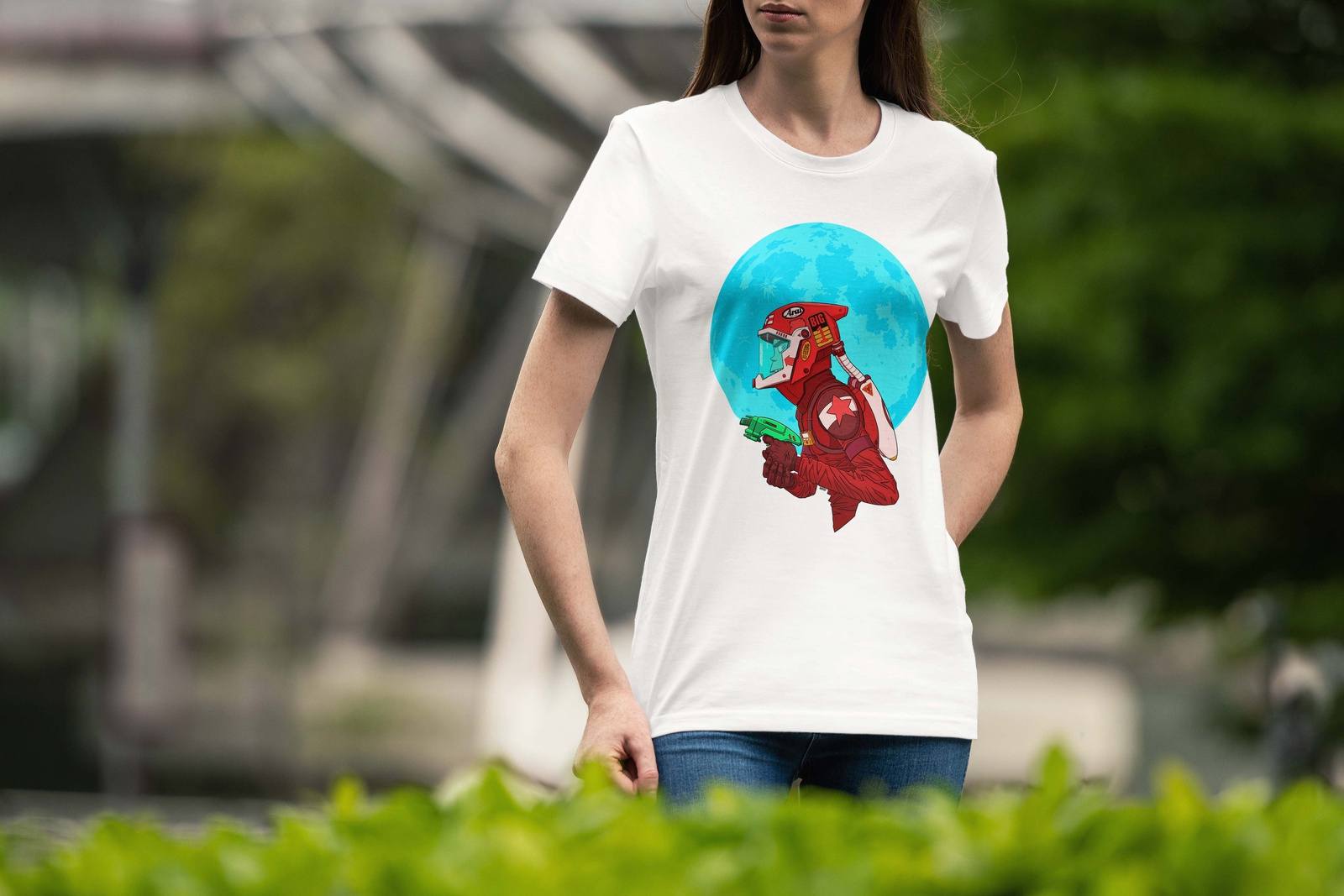 Ray Gun retro sci-fi T-Shirt