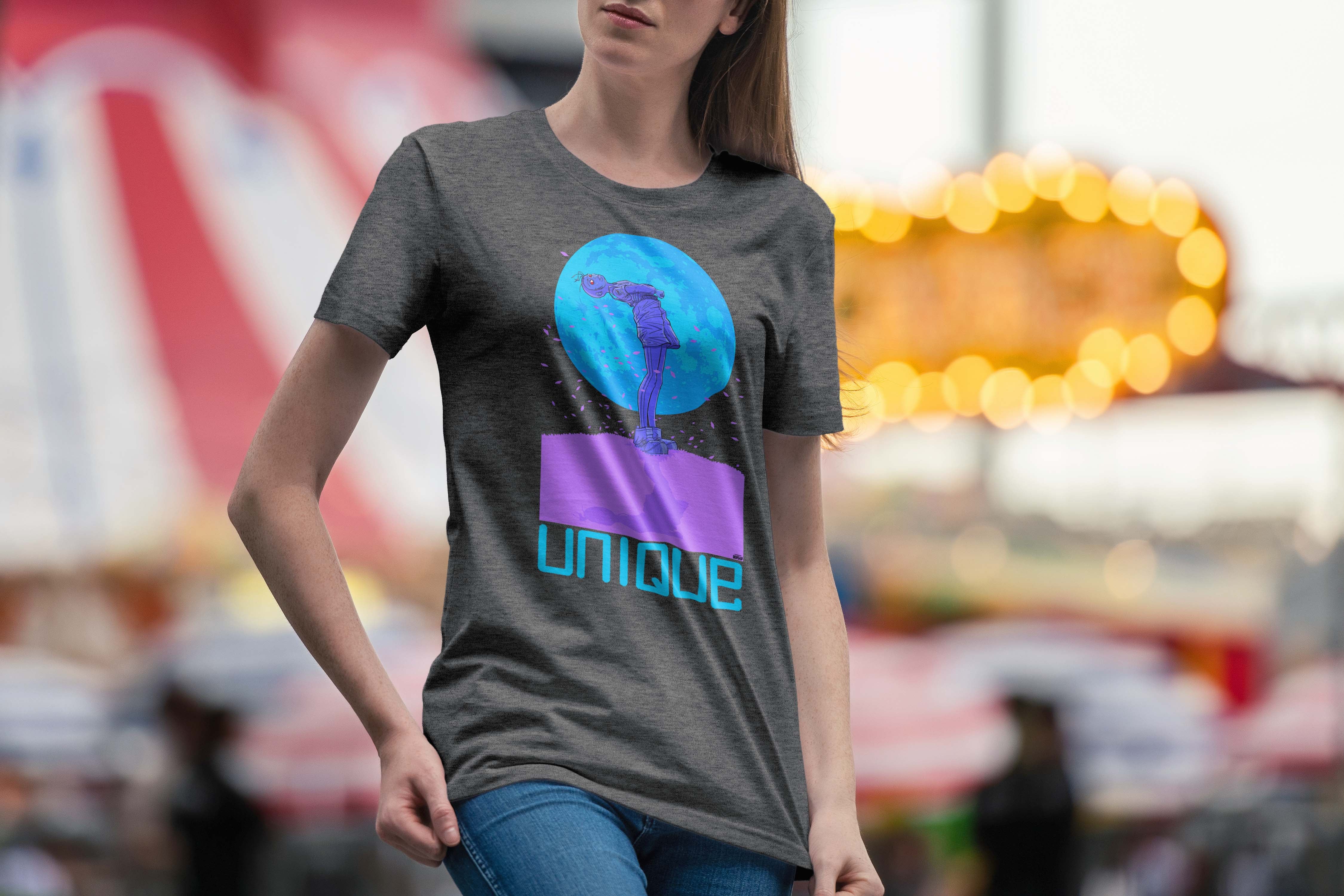 Unique 'Moon Child' Dark T-Shirt Selection