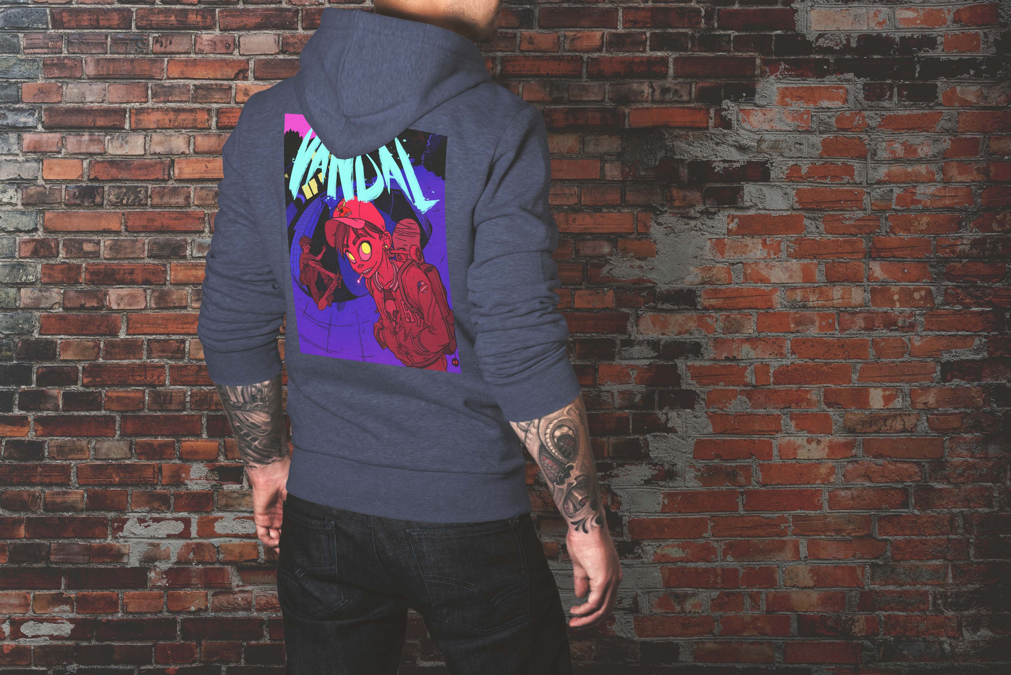 Vandal Skate Hoodie