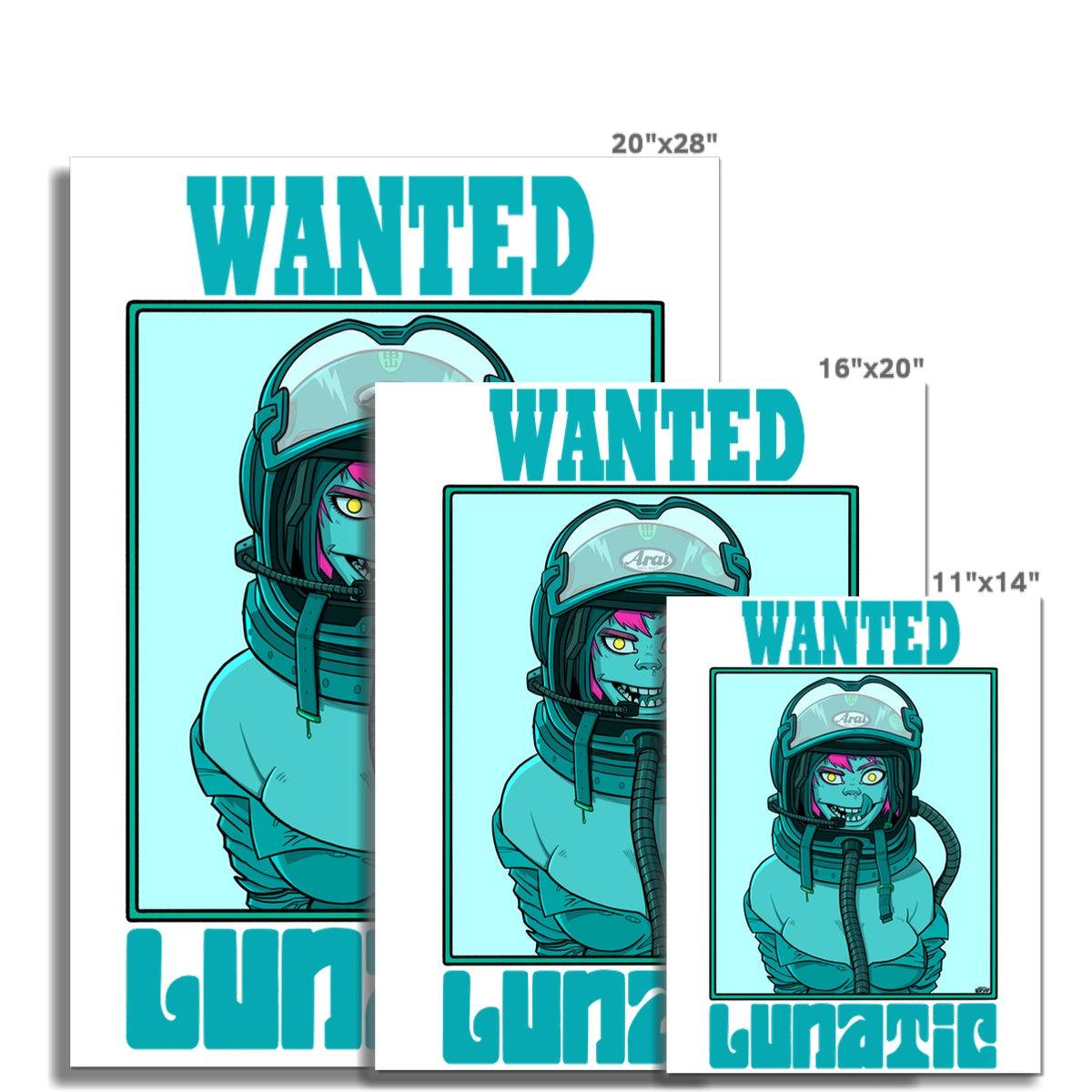 Lunatic Gal Fine Art Print