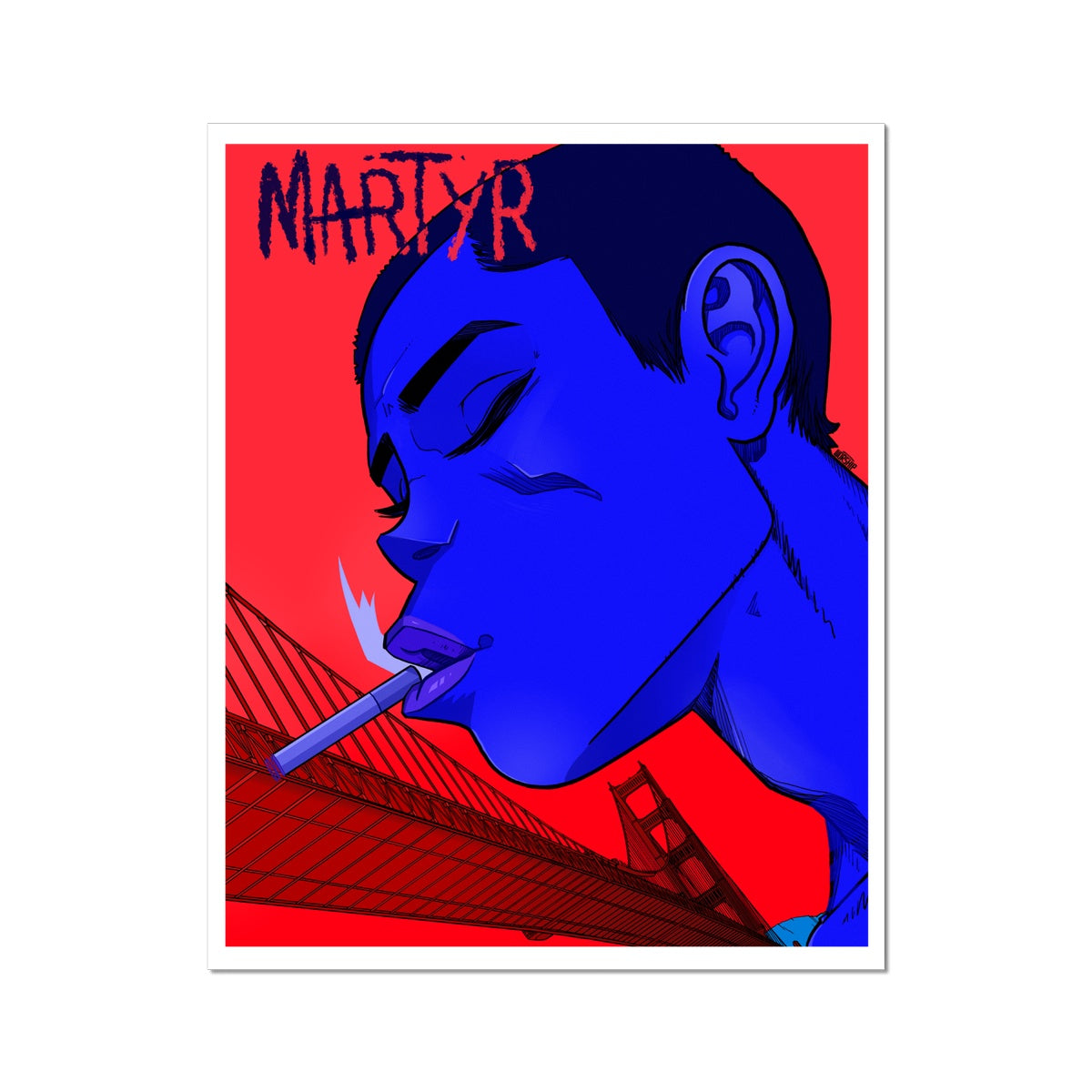 Martyr Print