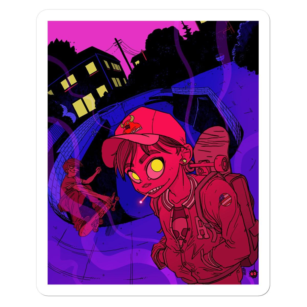 Vandal Skate Sticker