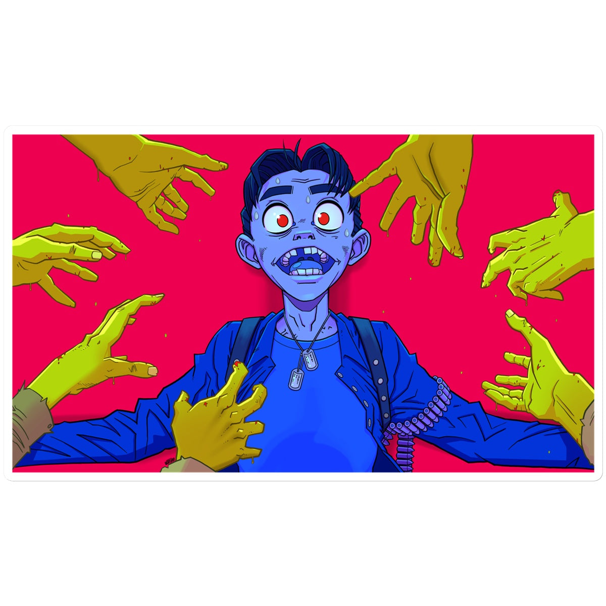 Dead Day Zombie Sticker