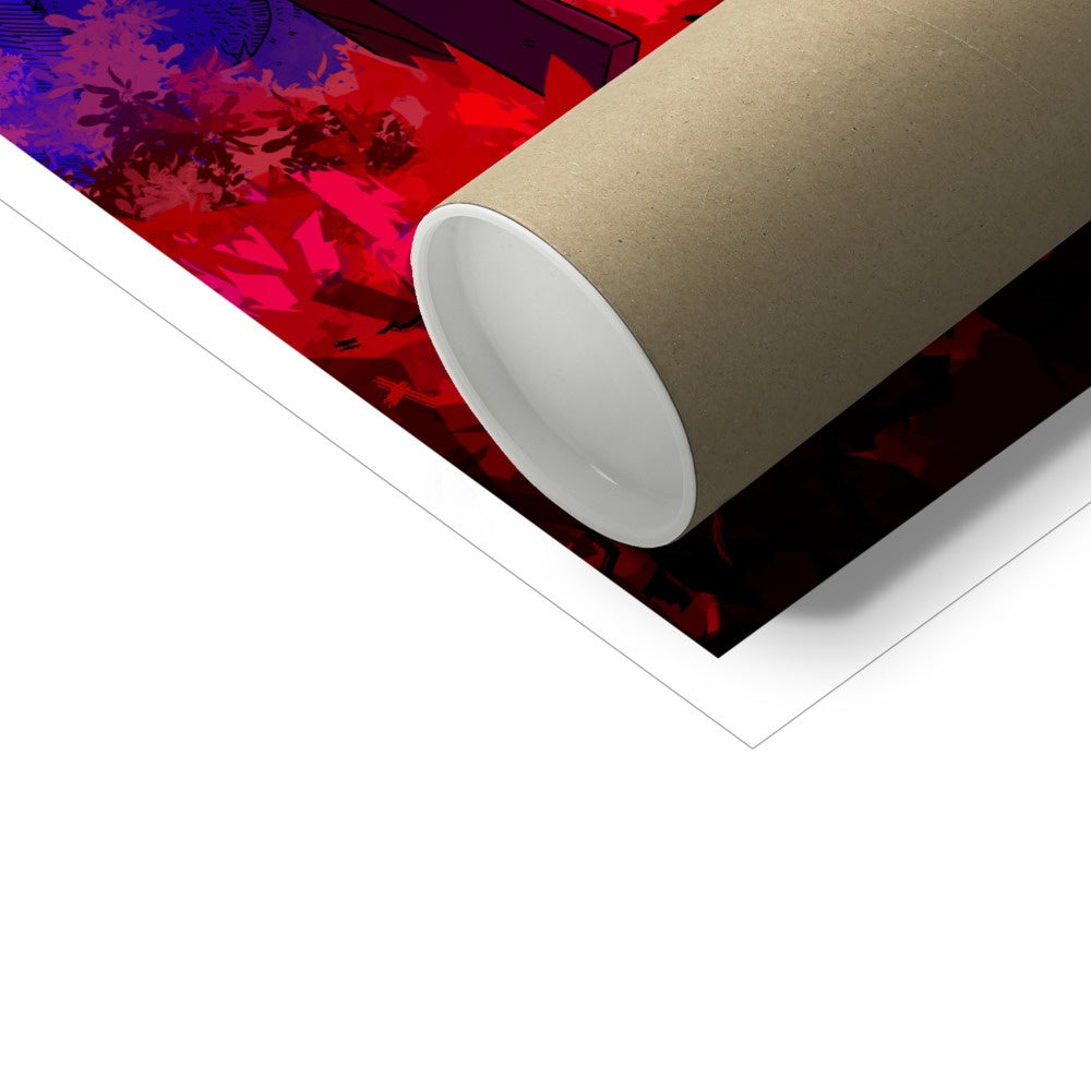 The Last of the Zombies Fine Art Print