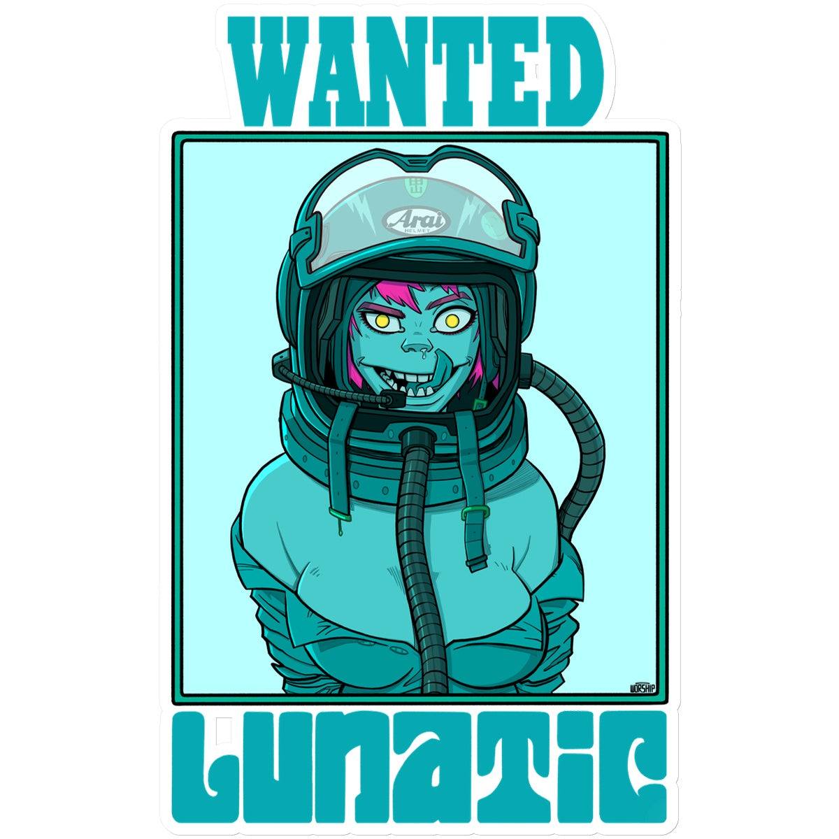Lunatic Gal Sticker