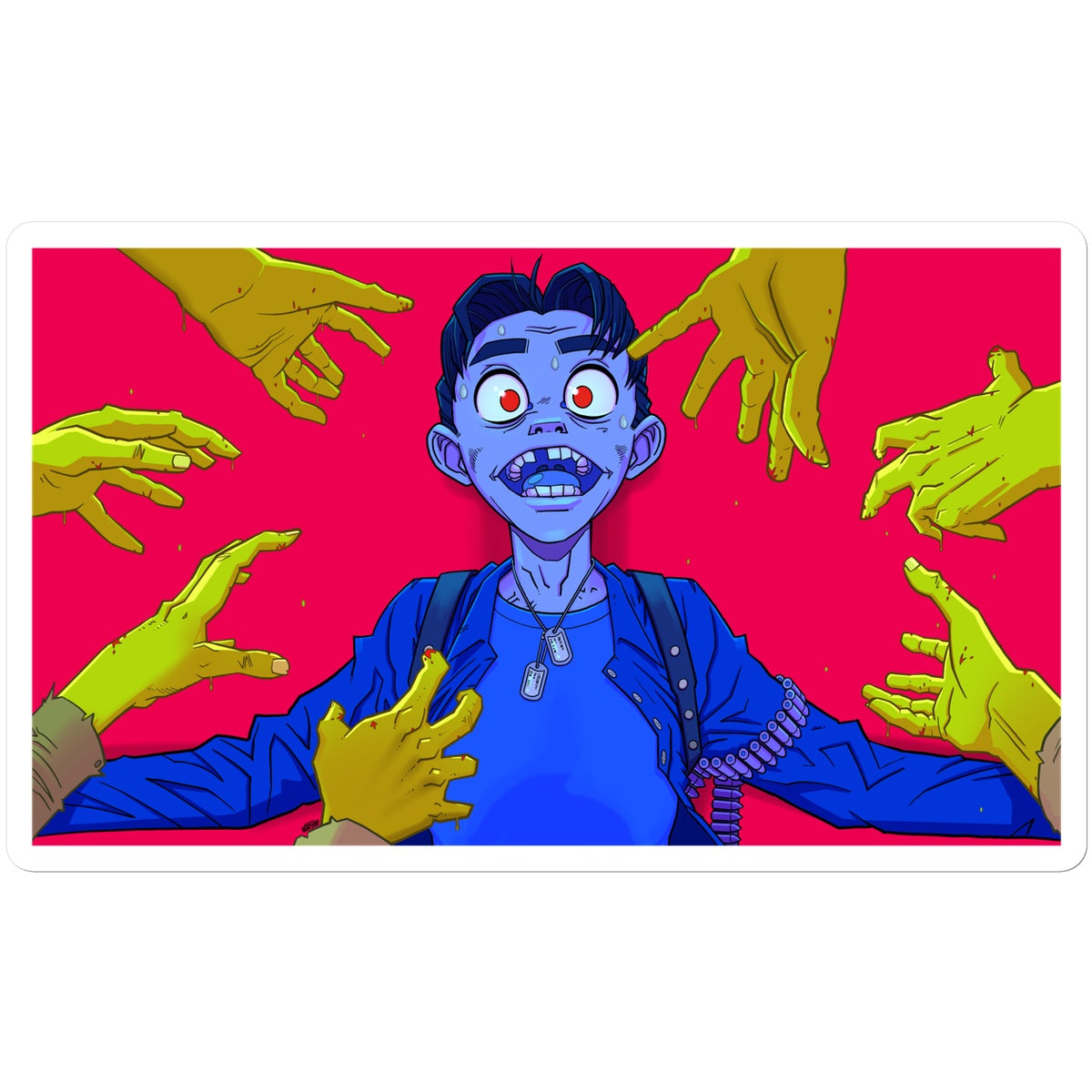 Dead Day Zombie Sticker