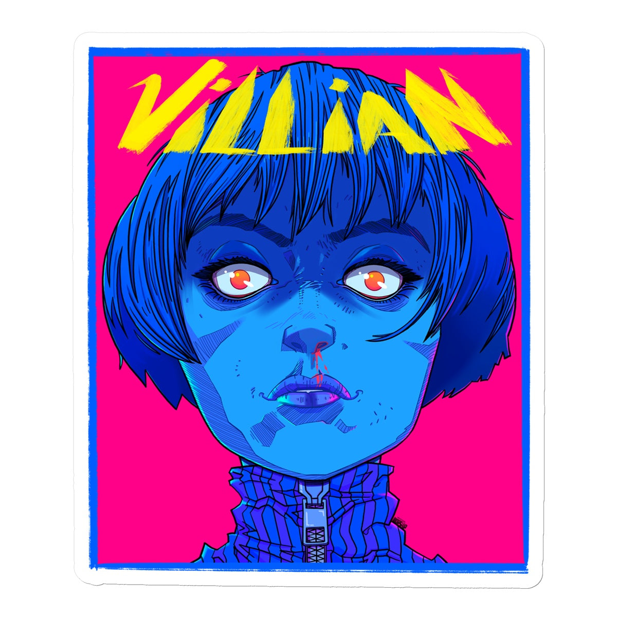 Villain Sticker