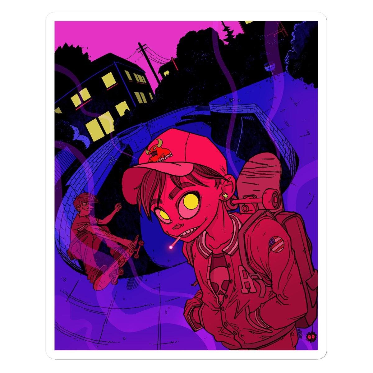 Vandal Skate Sticker