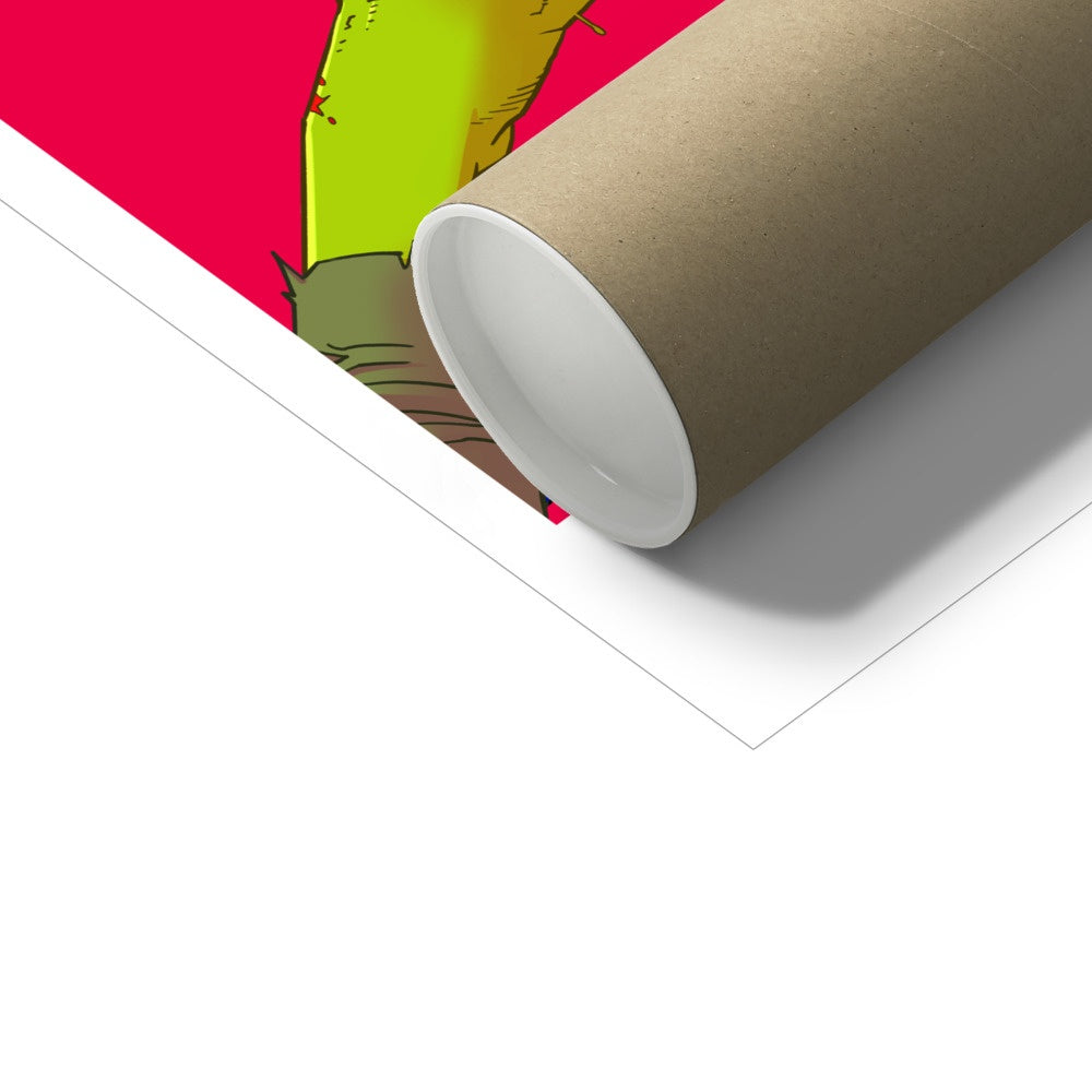 Dead Day Zombie Fine Art Print