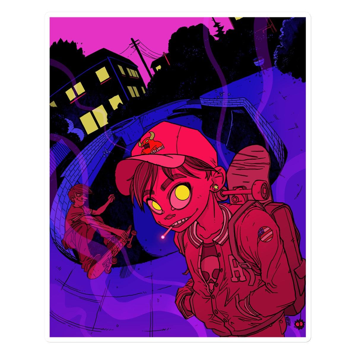 Vandal Skate Sticker