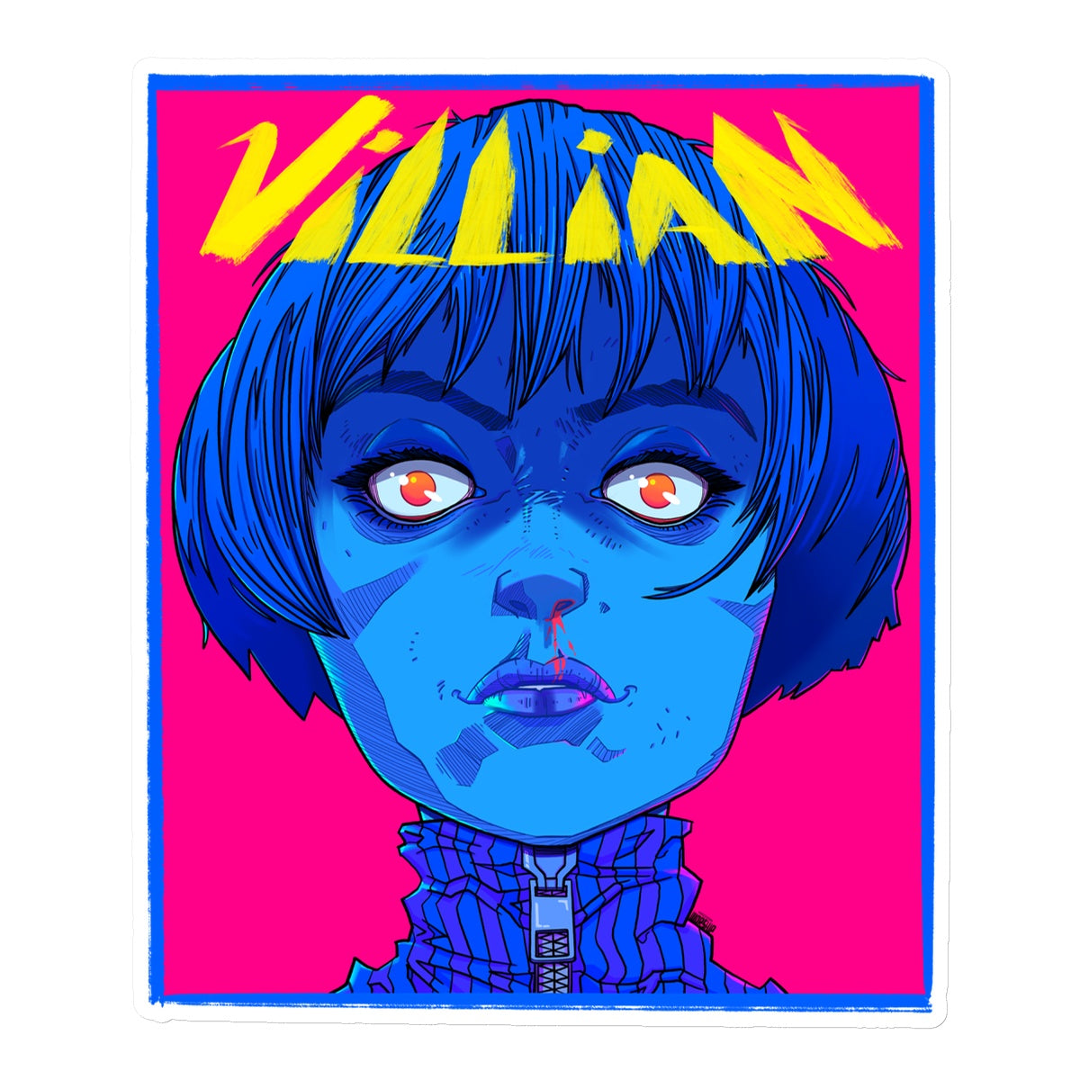 Villain Sticker
