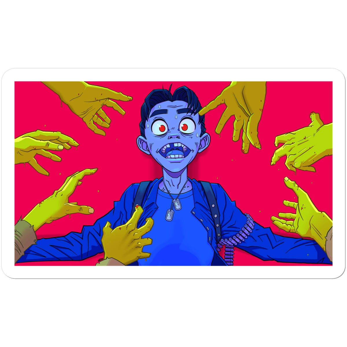 Dead Day Zombie Sticker