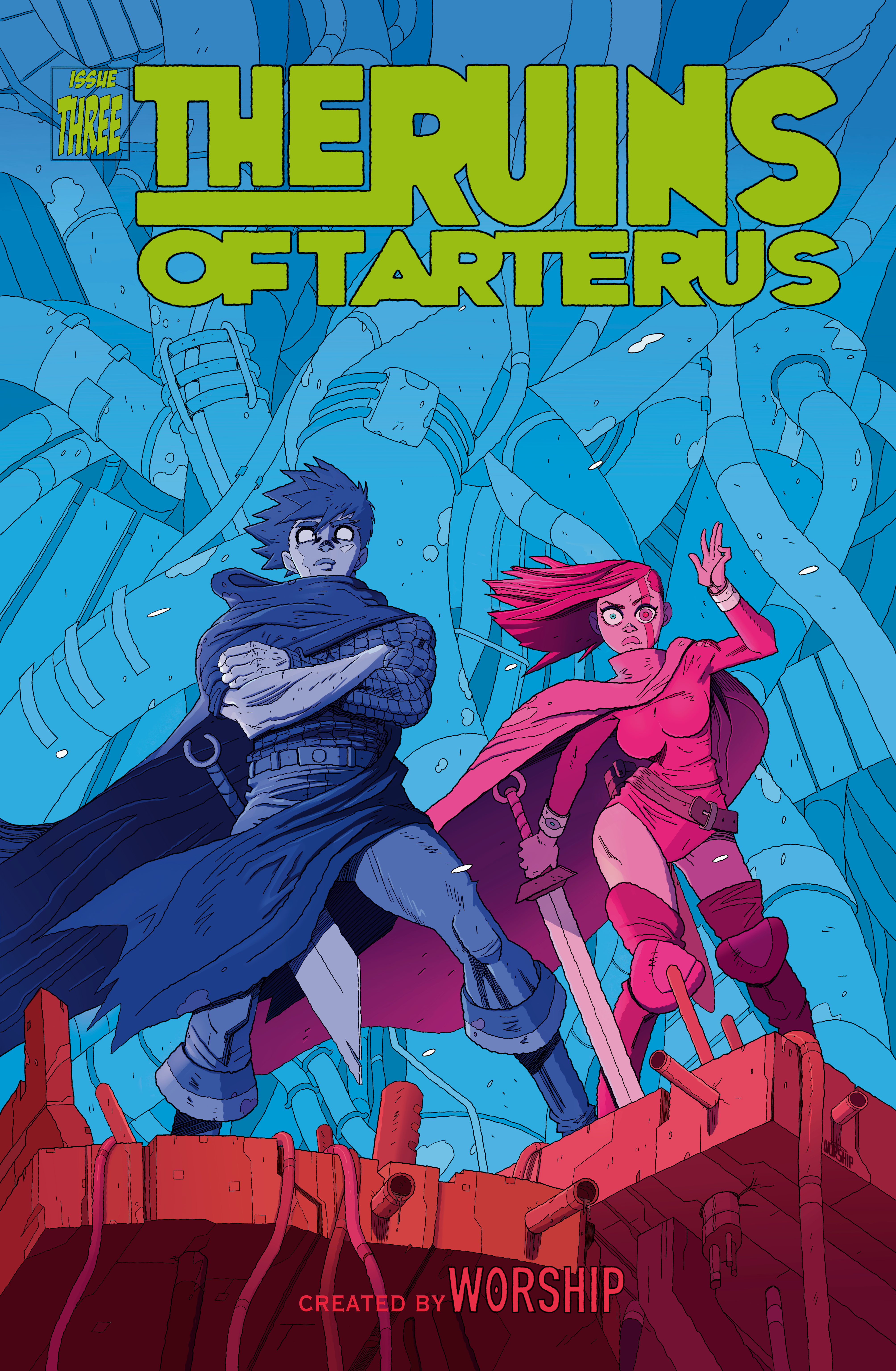 The Ruins of Tarterus Comic Book - Issue Three