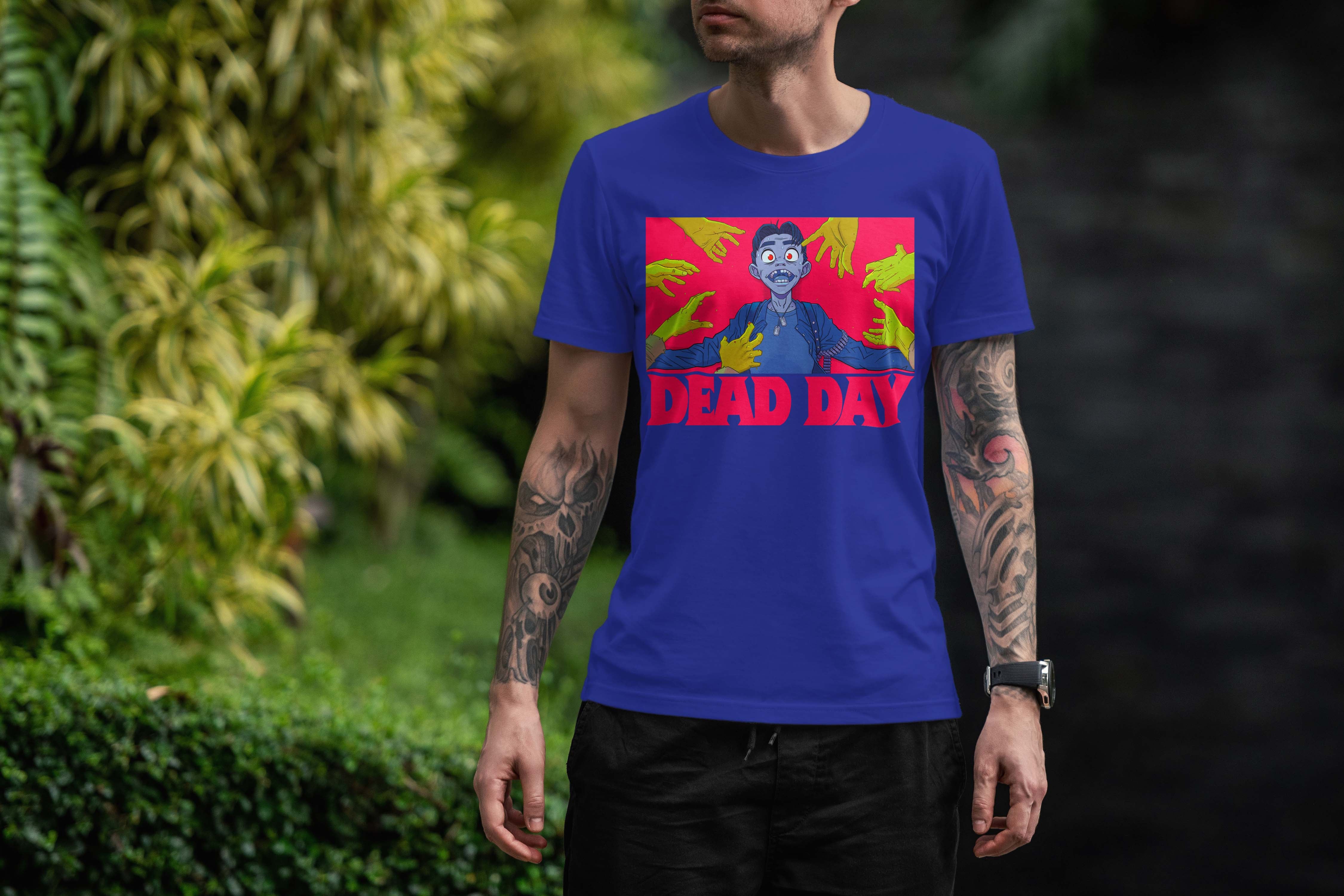 Dead Day Zombie T-Shirt Men
