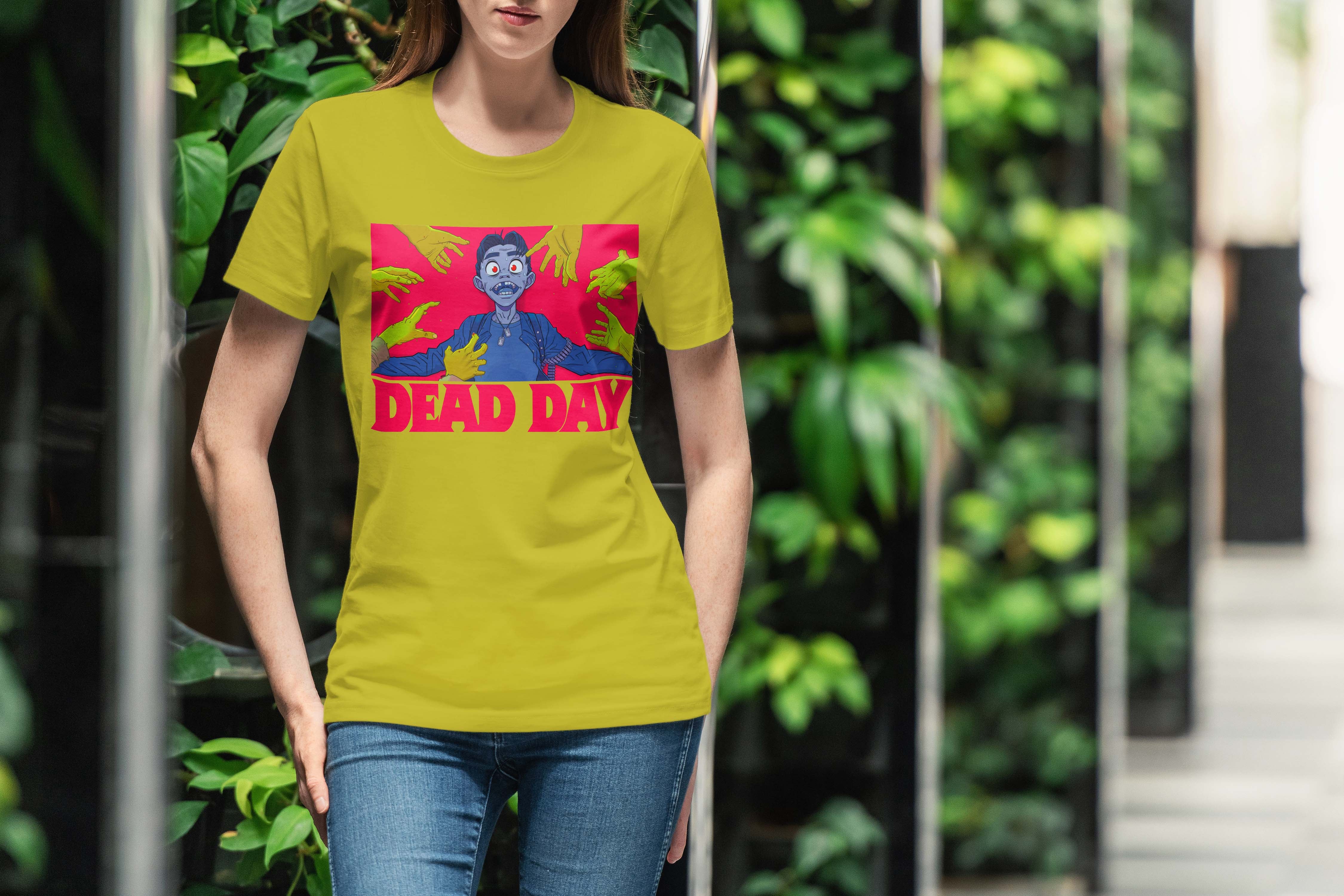 Dead Day Zombie T-Shirt Daisy for Women