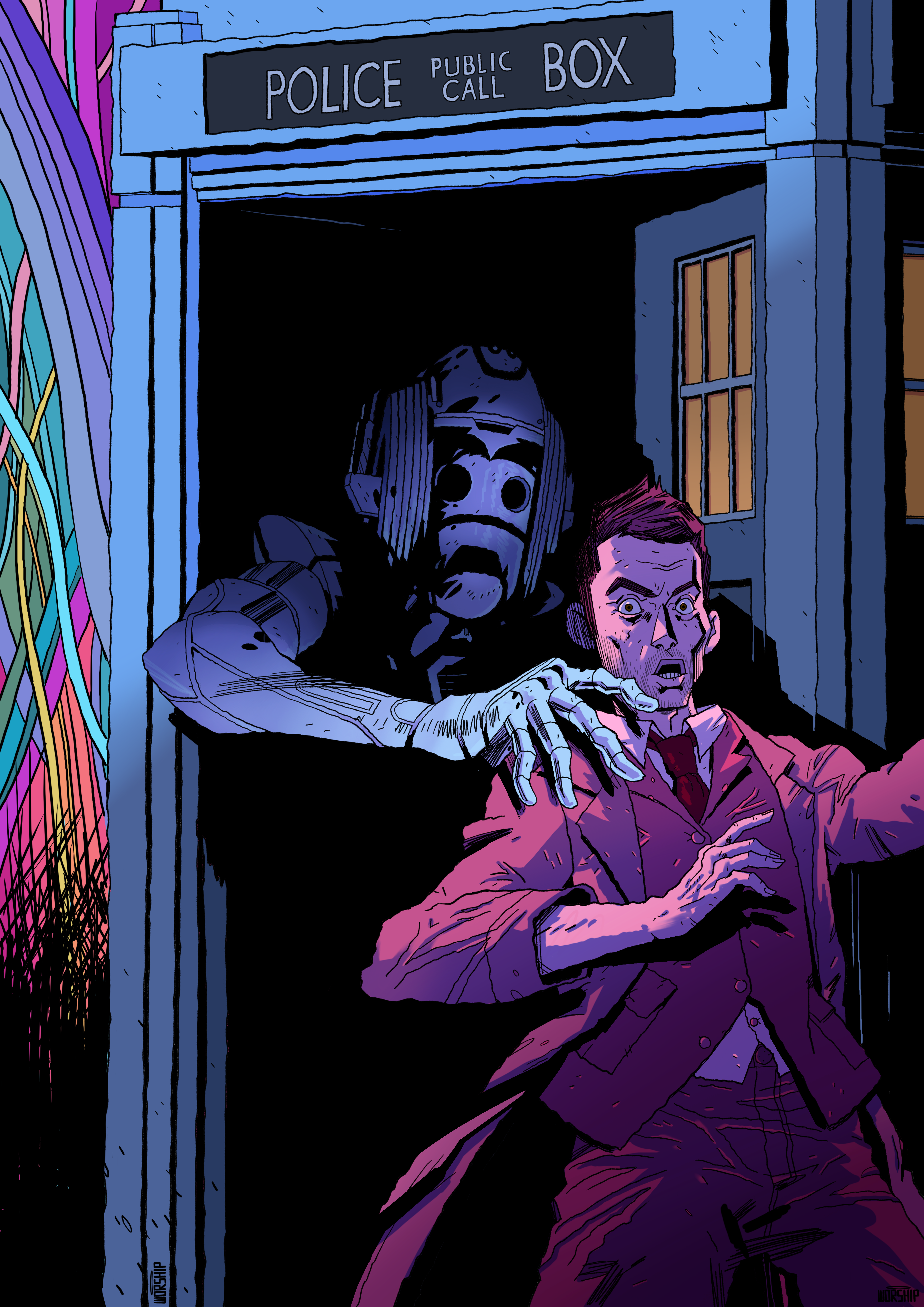 WHO 2 A4 Giclee Print