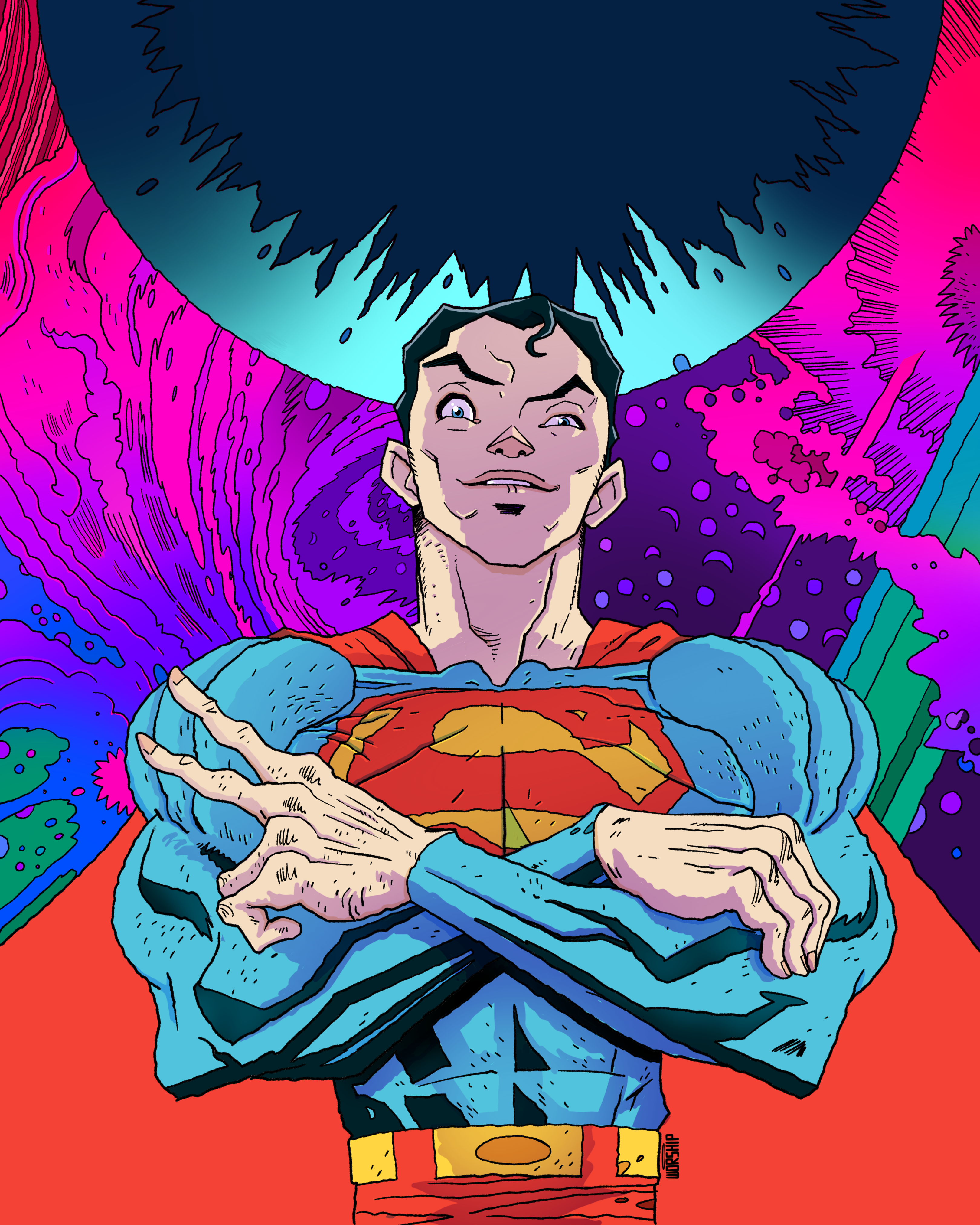 Sups! A4 Giclee Print