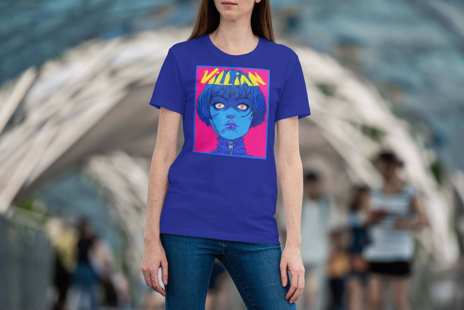 Unique and cool anime T-Shirt illustration