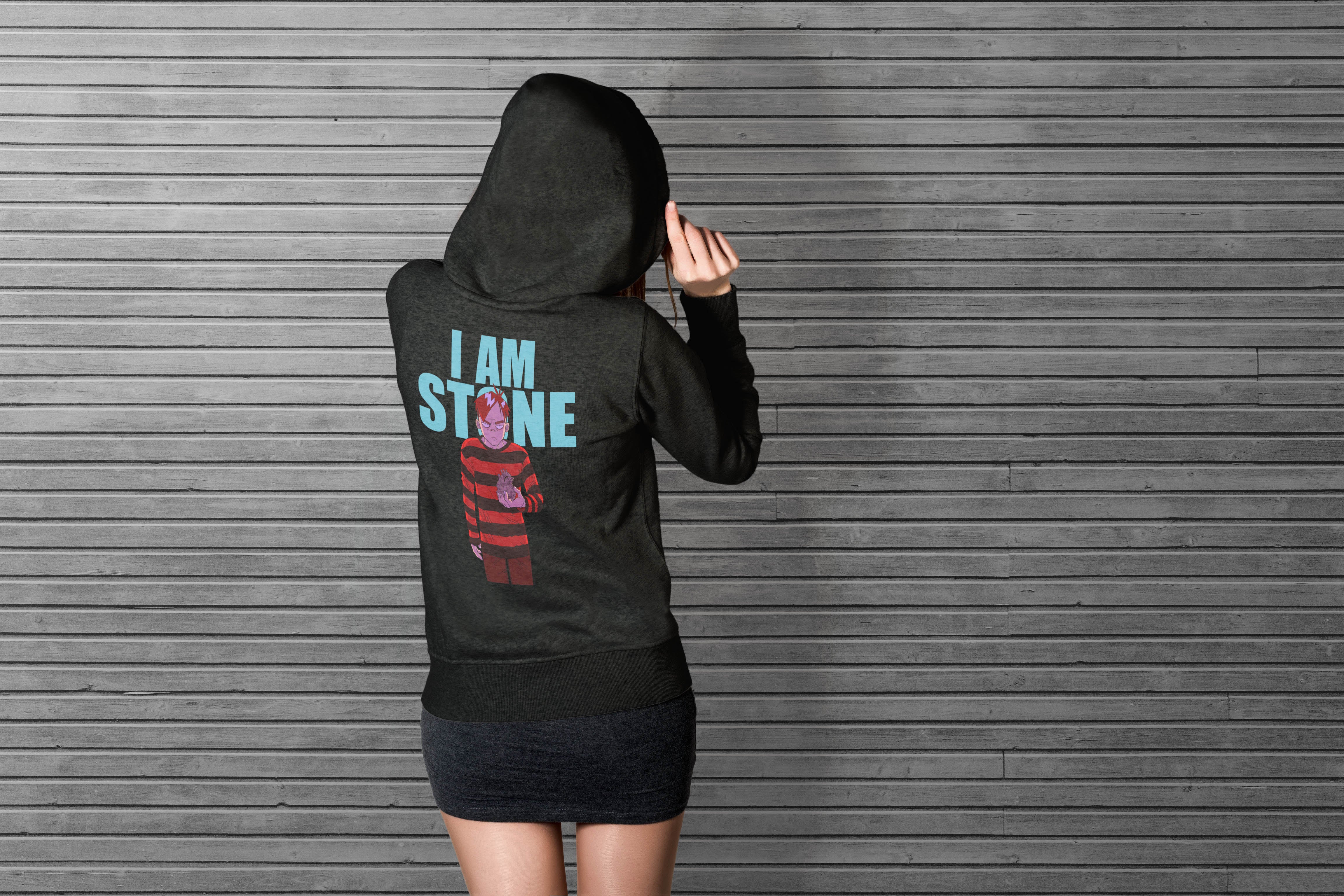 Heart of Stone guy Hoodie