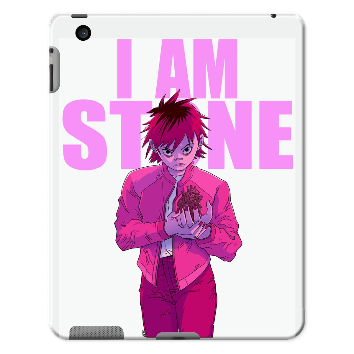 Heart of Stone girl Tablet Cases