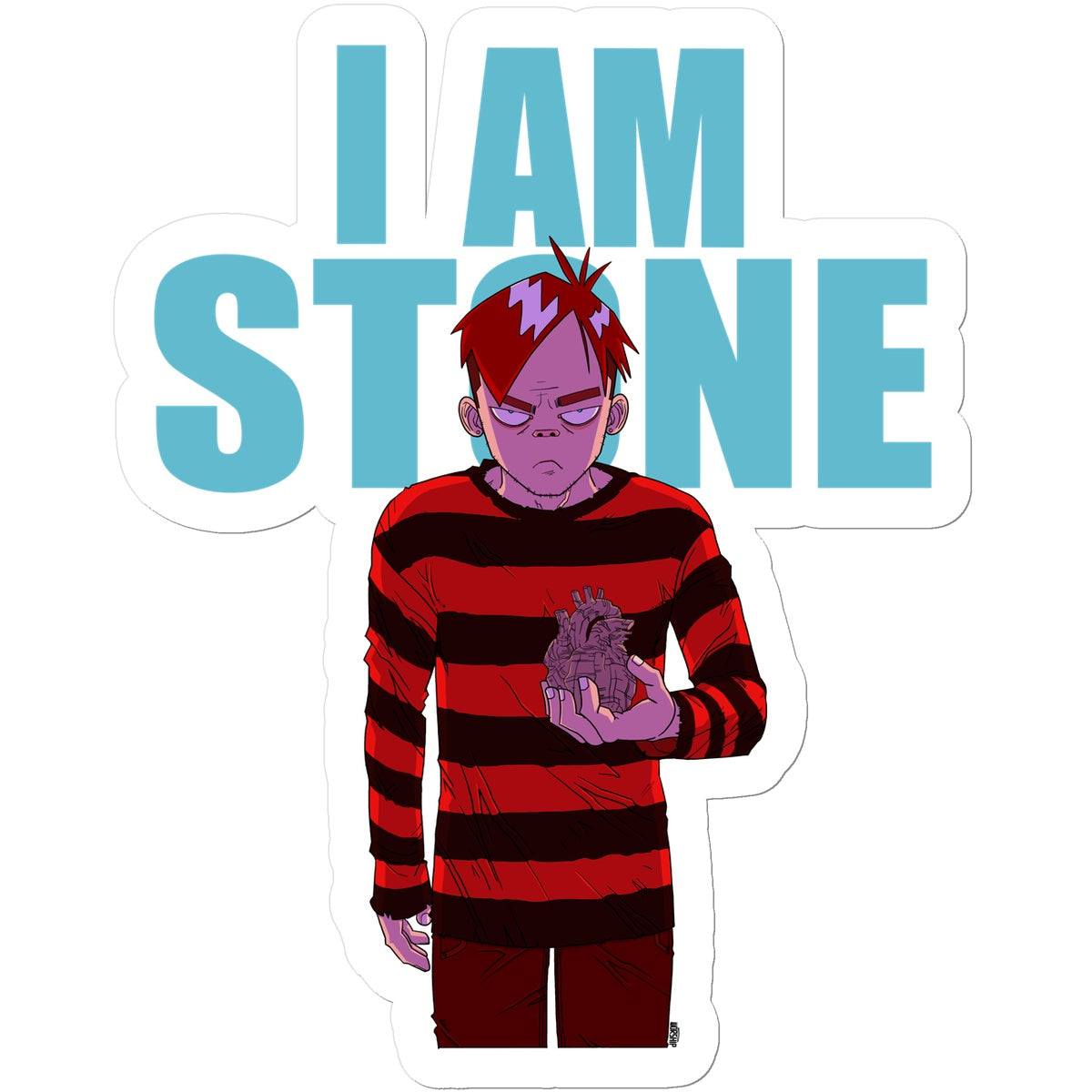 Heart of Stone guy Sticker