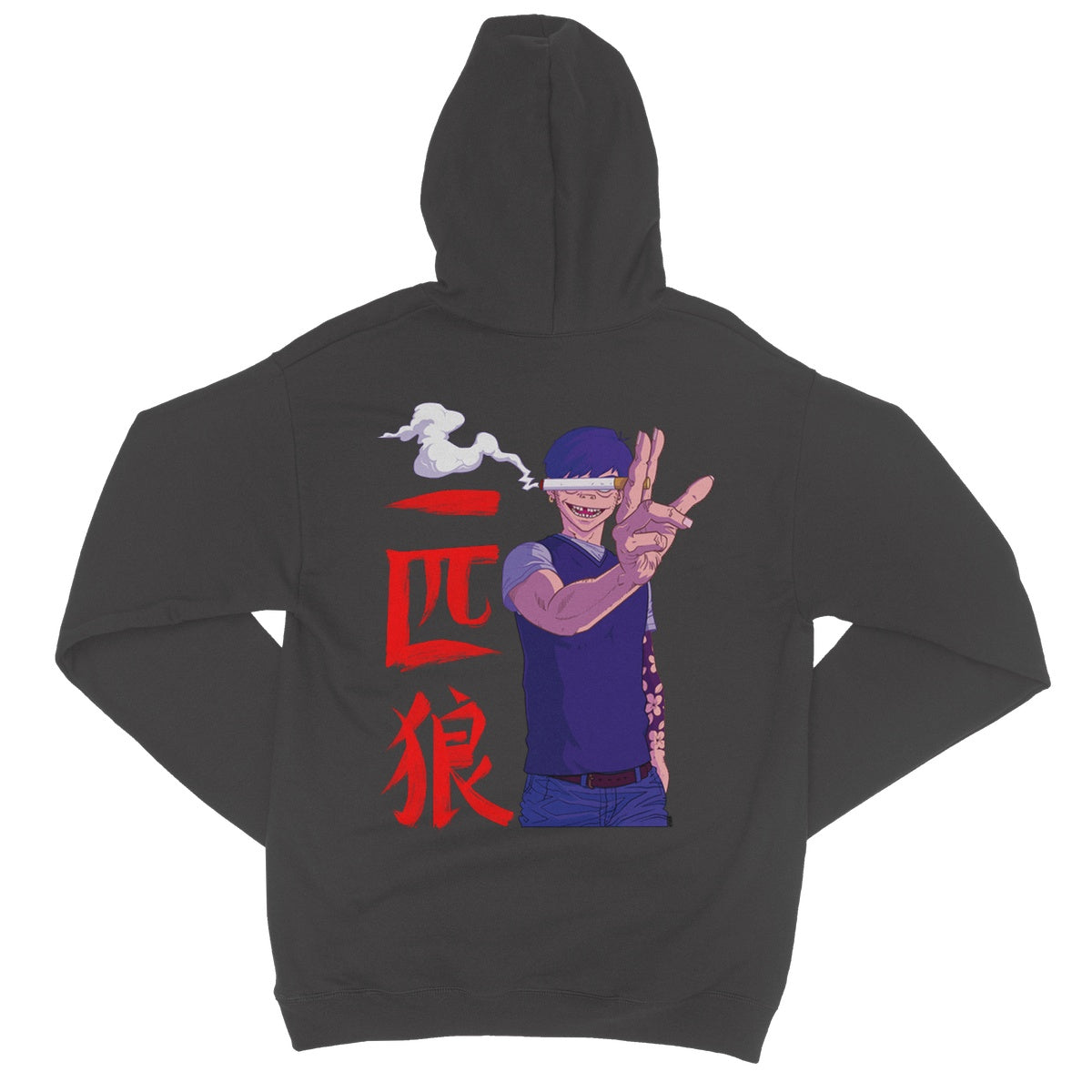 Lone Wolf Japanese Hoodie