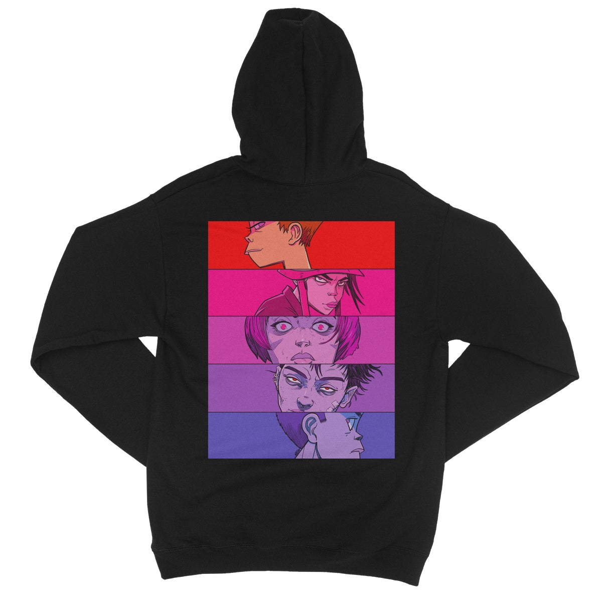 Anime Faces Hoodie
