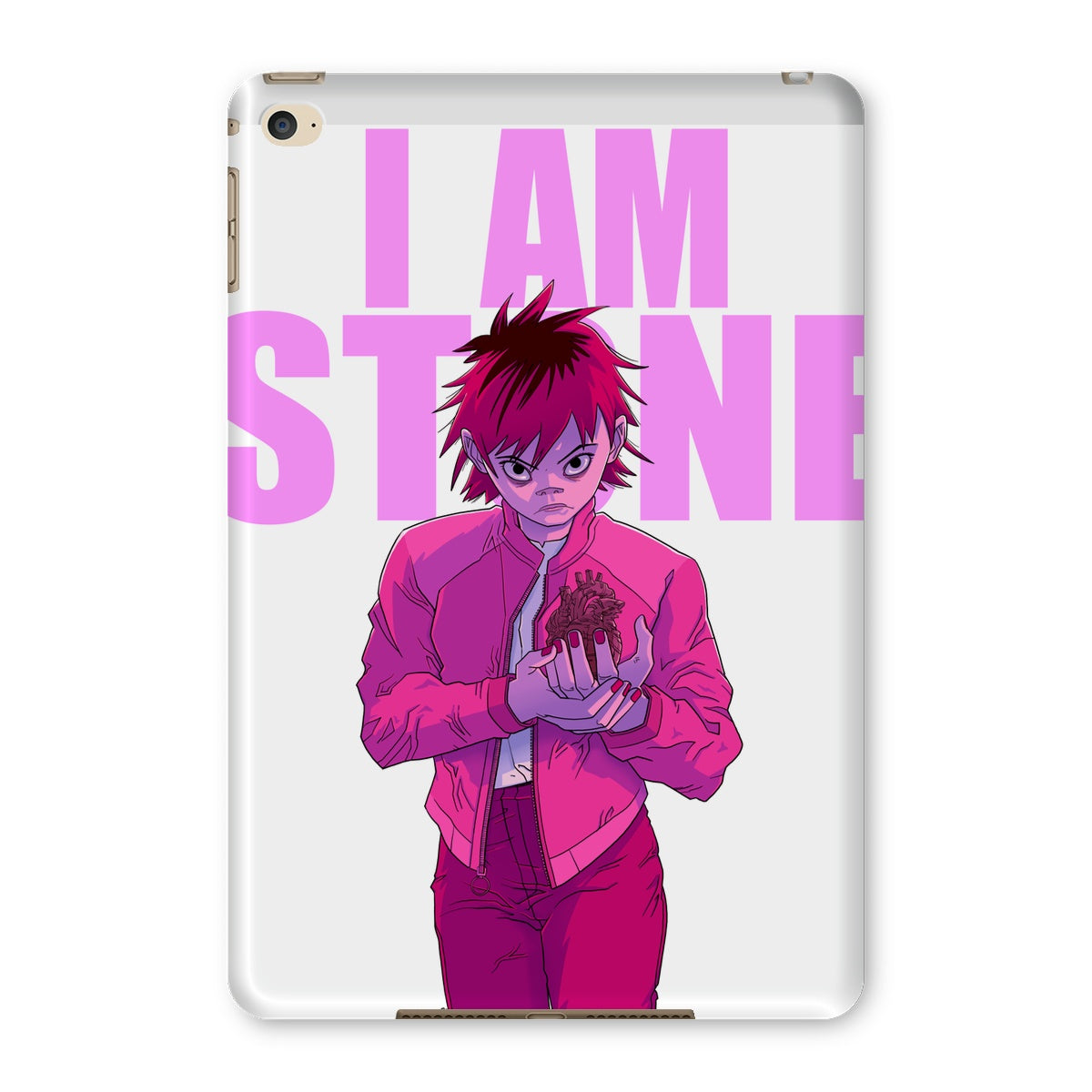 Heart of Stone girl Tablet Cases