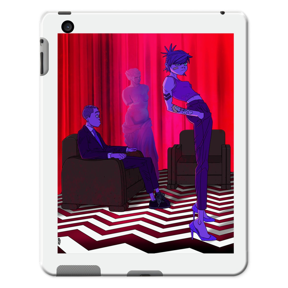 Twin Peaked Tablet Cases