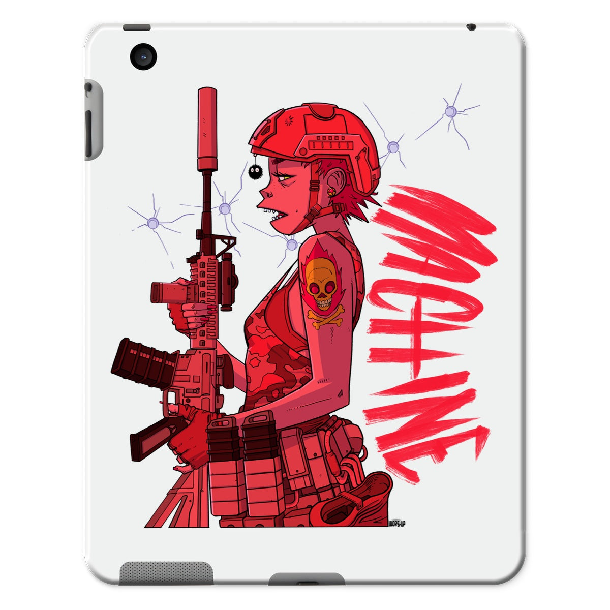 Special-Ops female Machine Tablet Case
