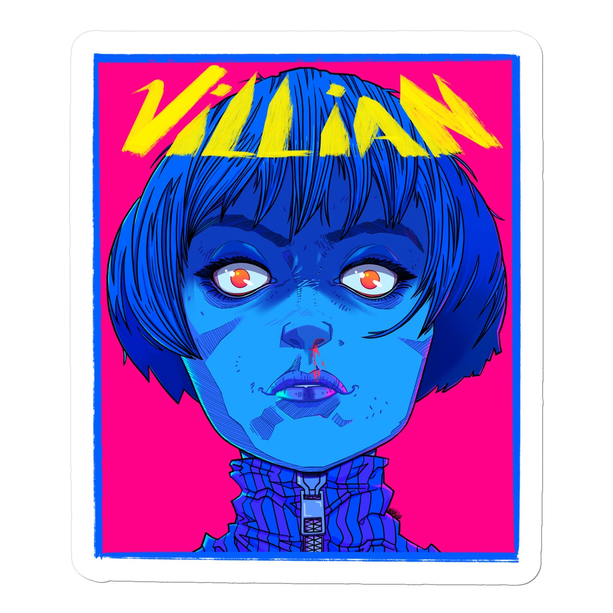 Villain Sticker