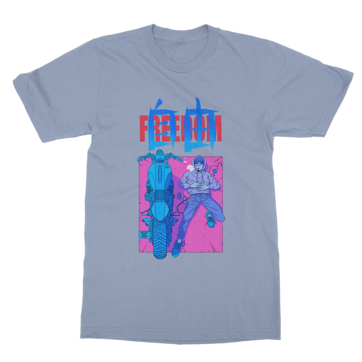 Freedom Akira-like motorbike T-Shirt