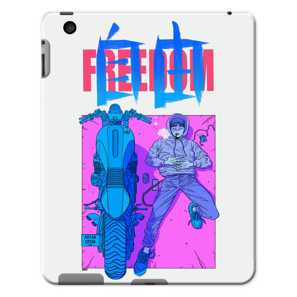 Freedom Akira-like motorbike Tablet Cases
